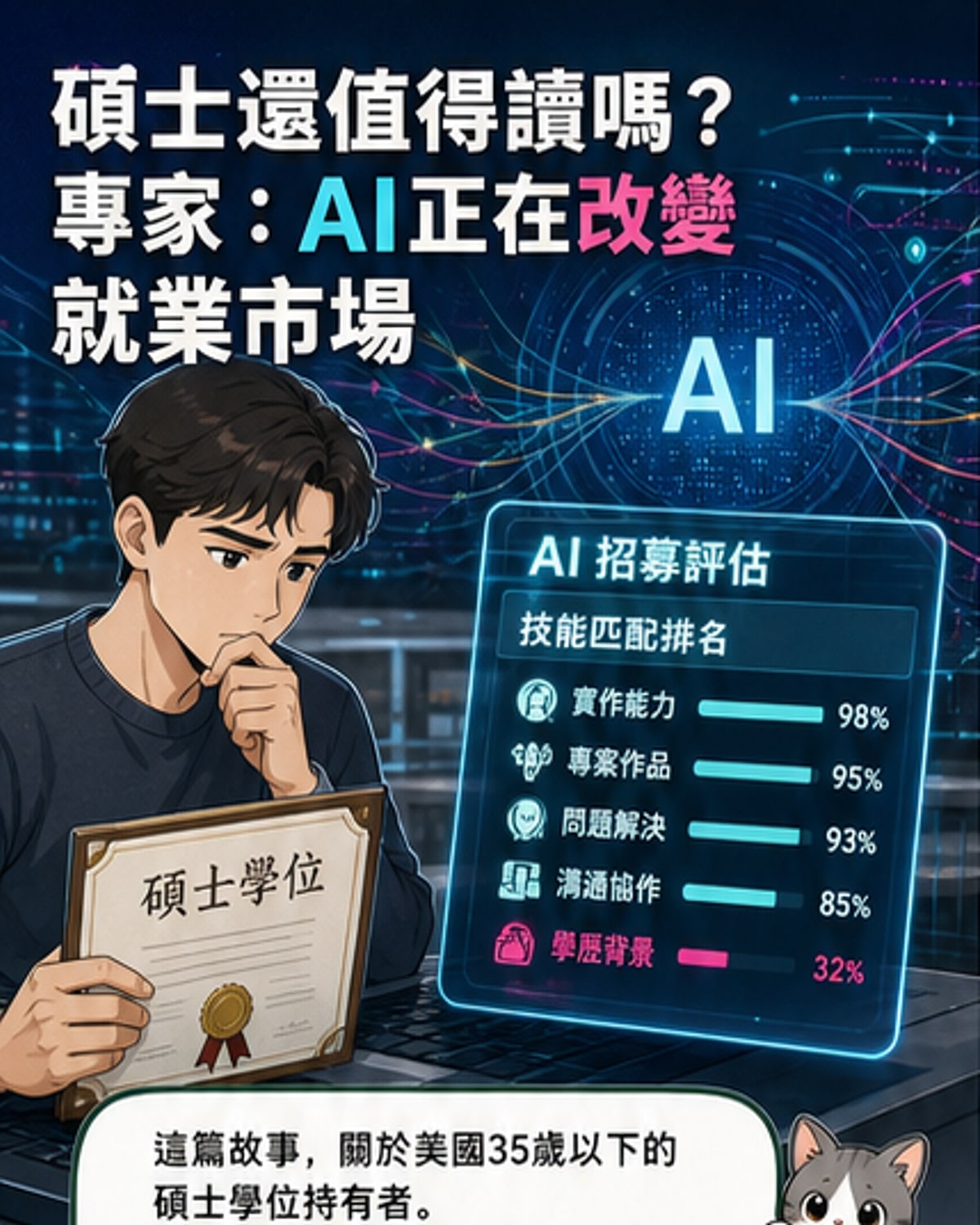 碩士還值得讀嗎?