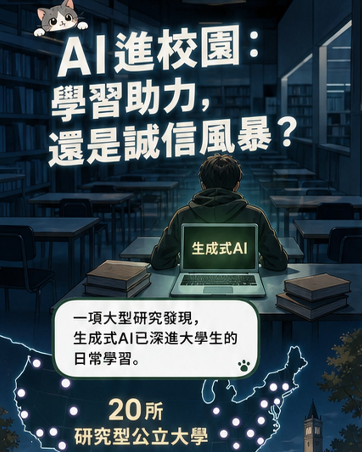 大學生AI使用現況揭弊