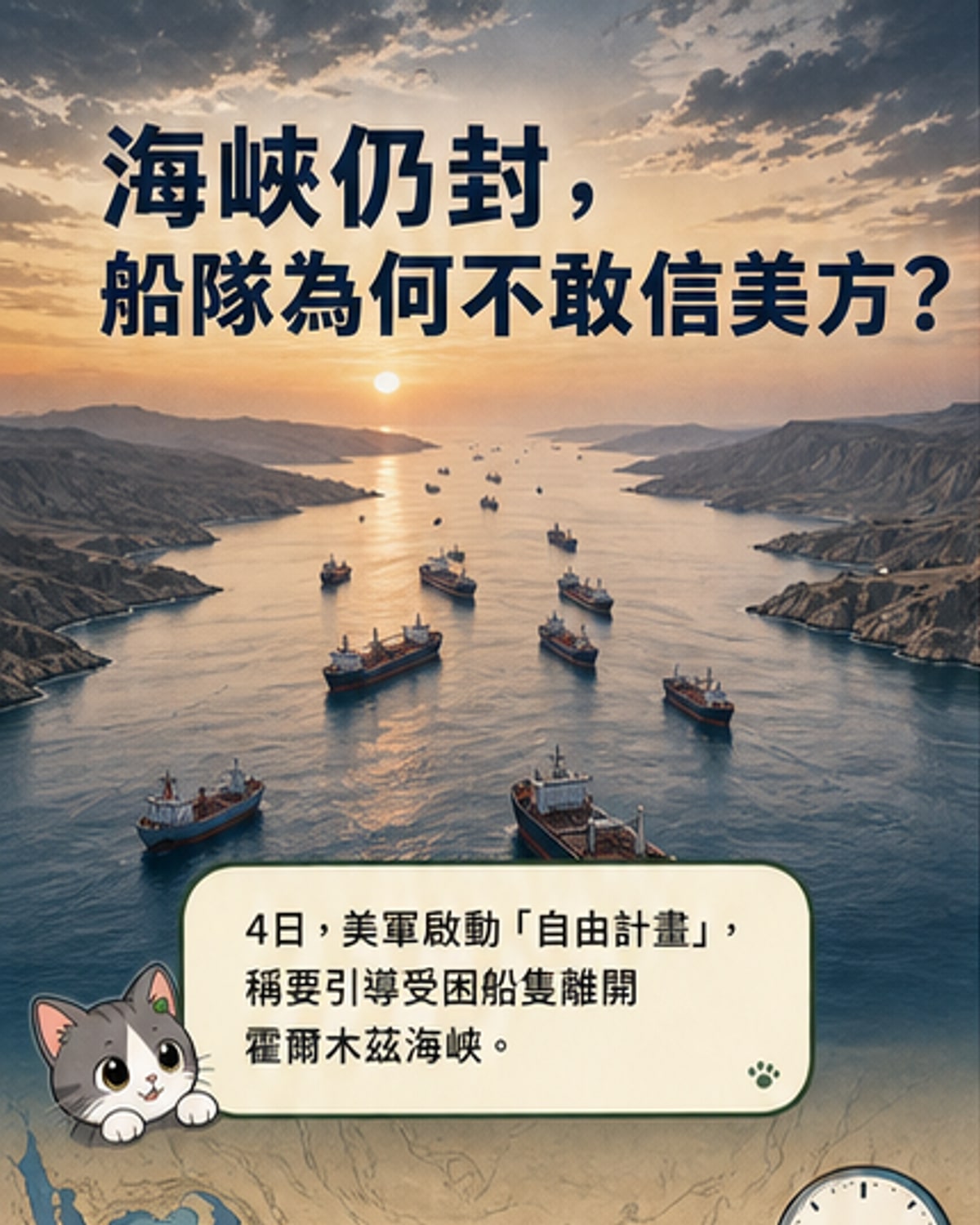霍爾木茲海峽仍實質關閉
