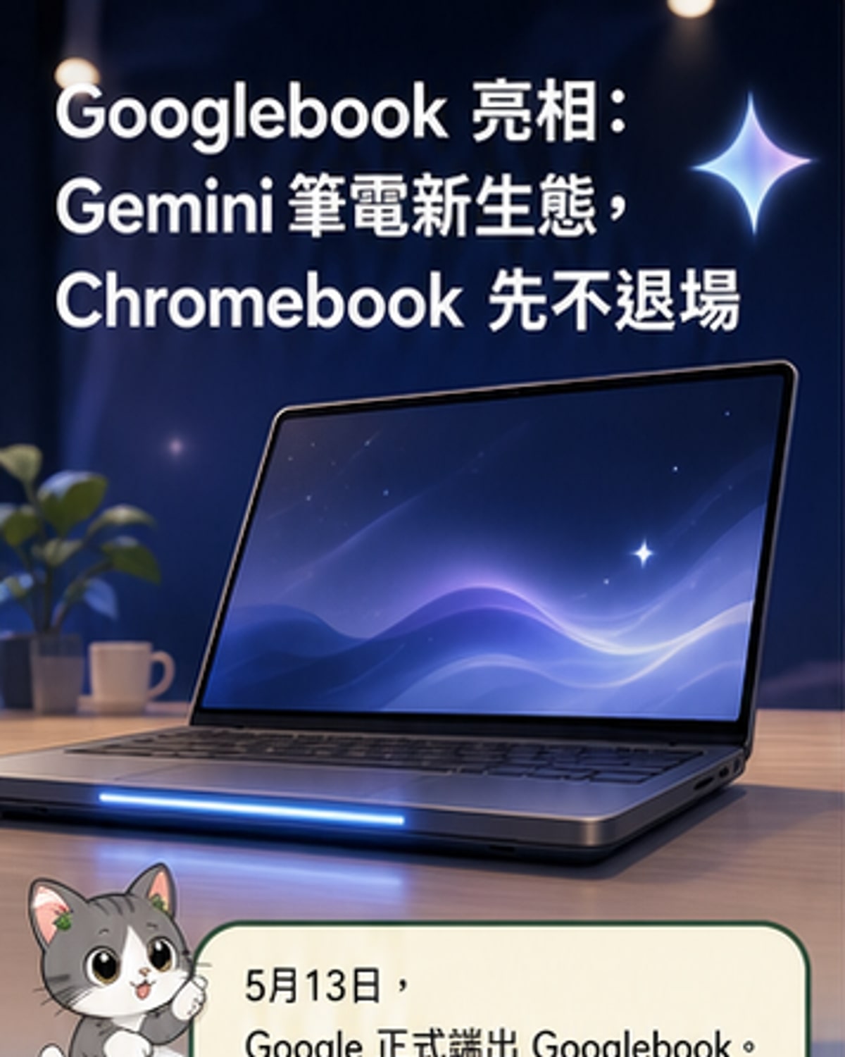 Googlebook登場：Gemini驅動筆電新生態