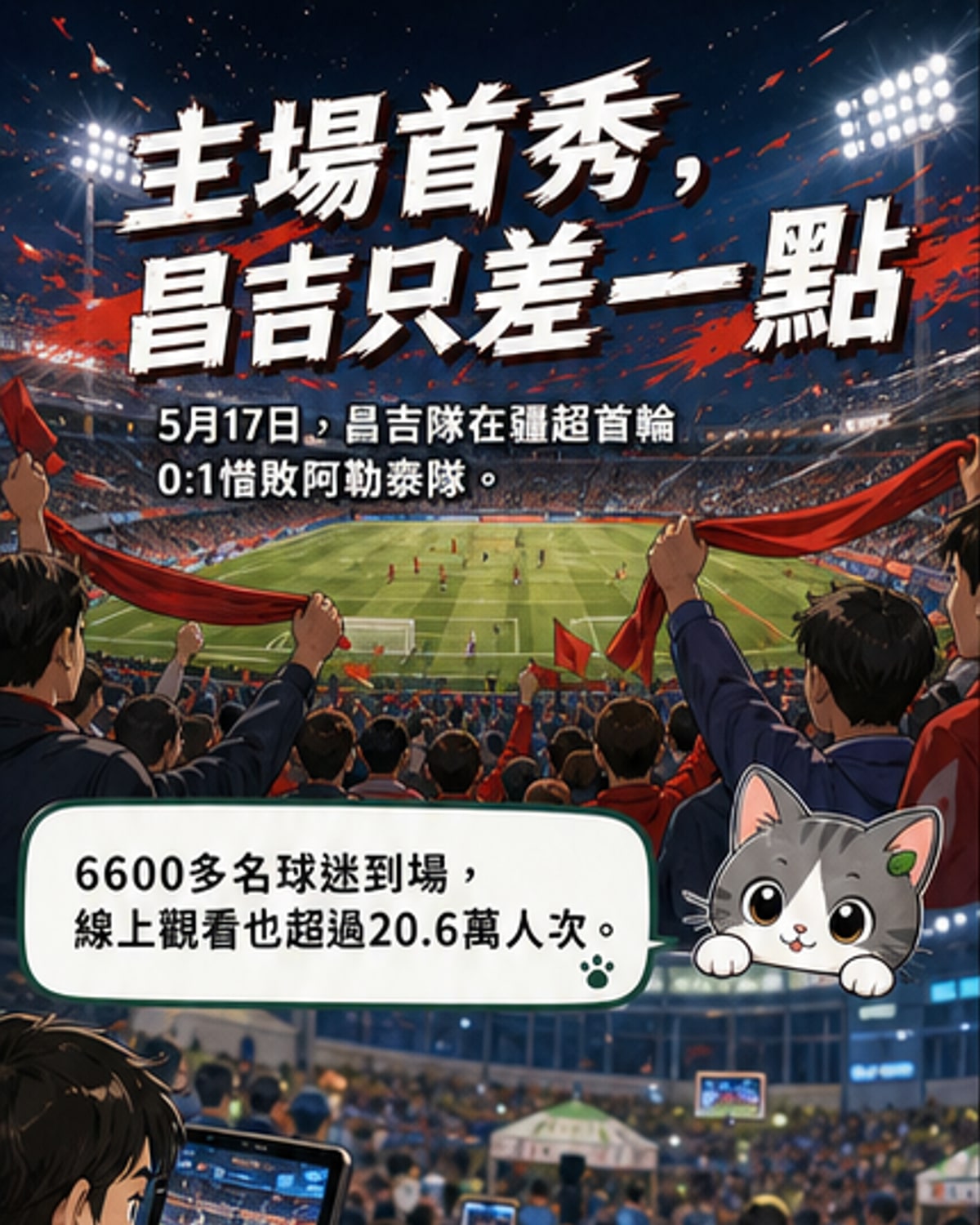 昌吉隊首秀0比1惜敗阿勒泰