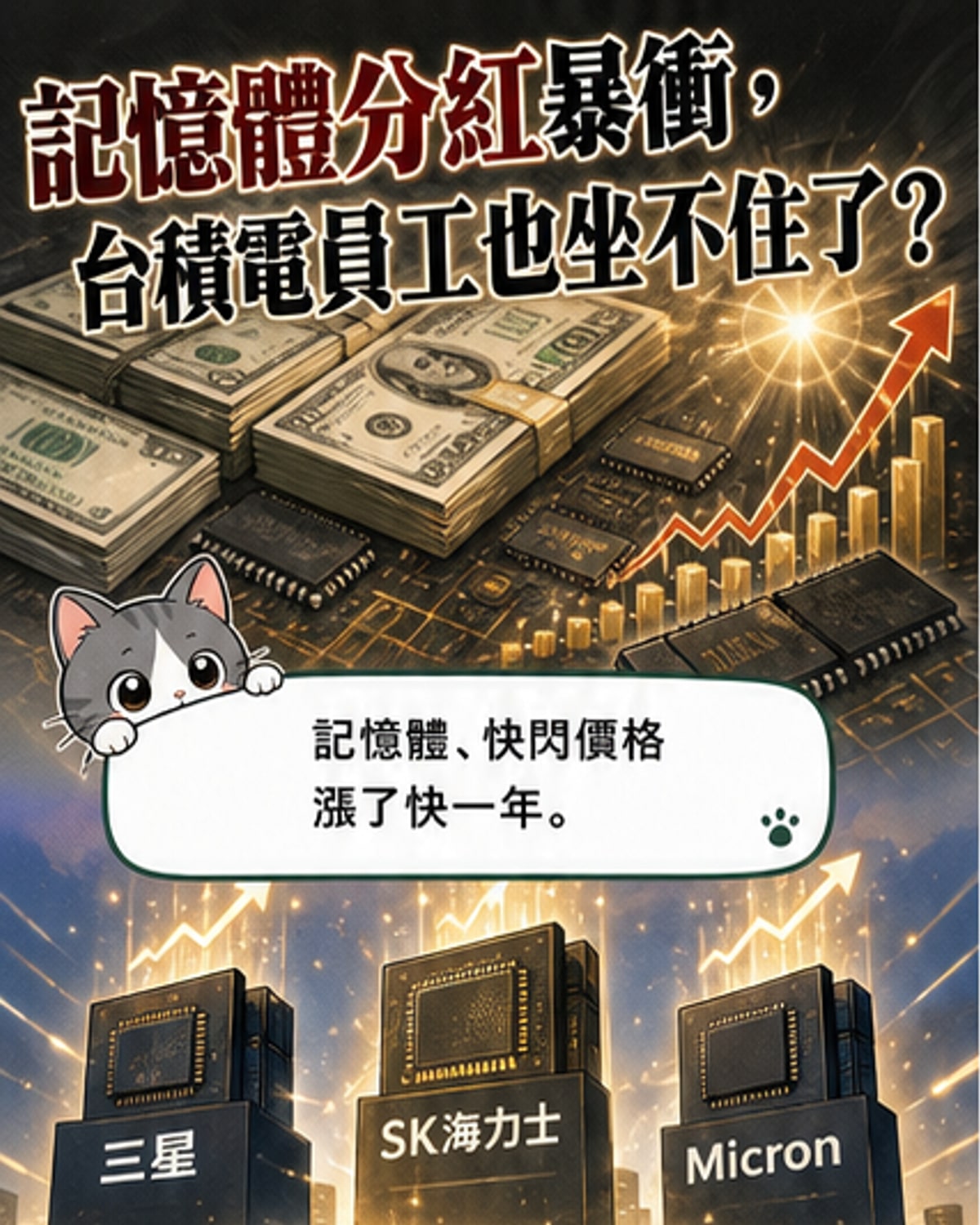 台積電面臨分紅壓力