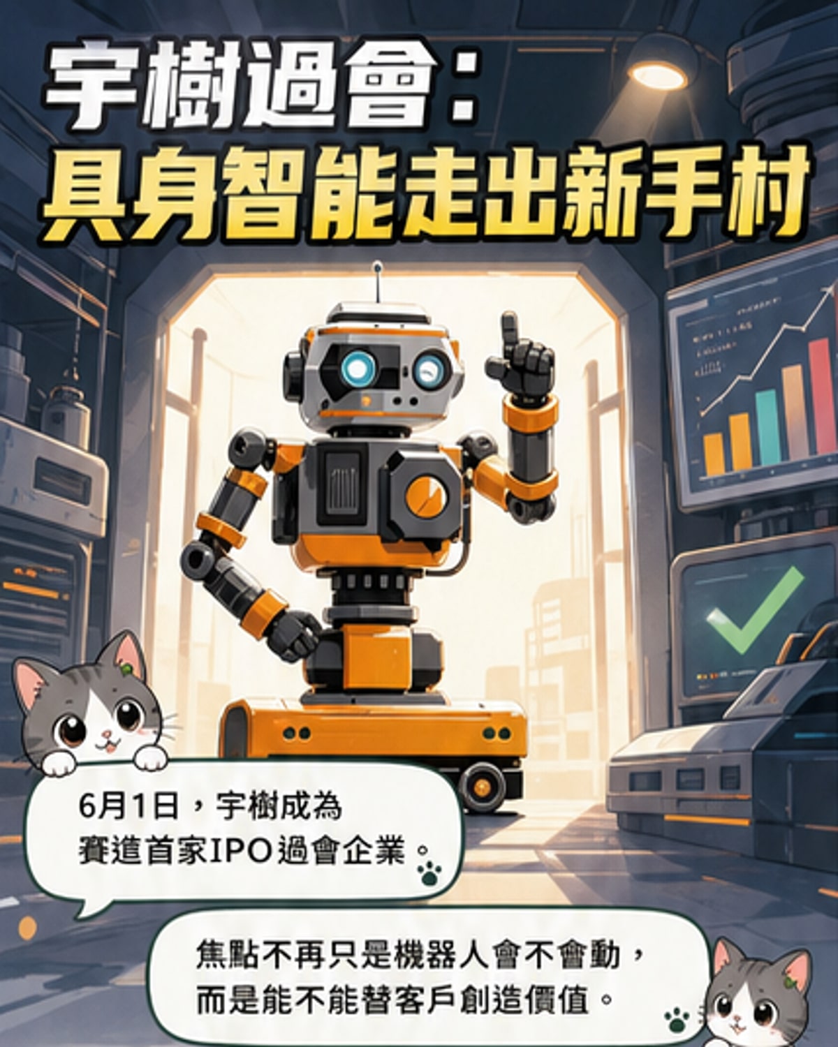 宇樹過會，具身智能新手村結束