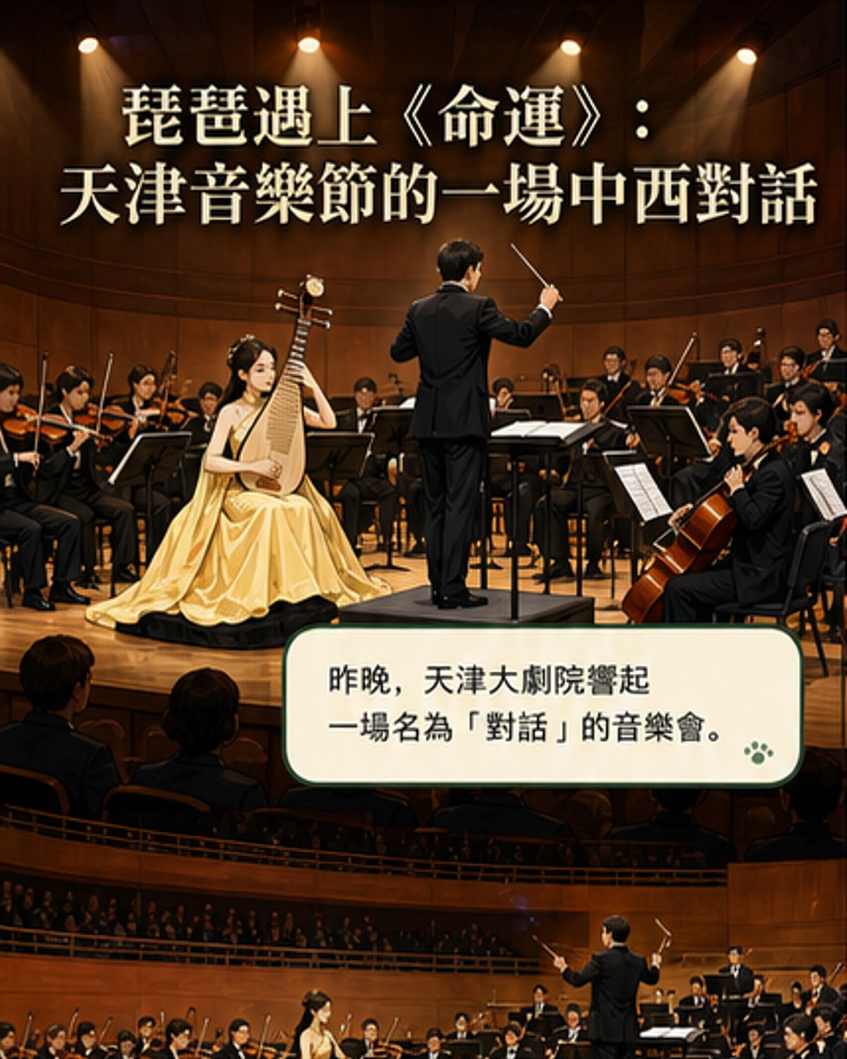 天音交響樂團春末奏響中西經典