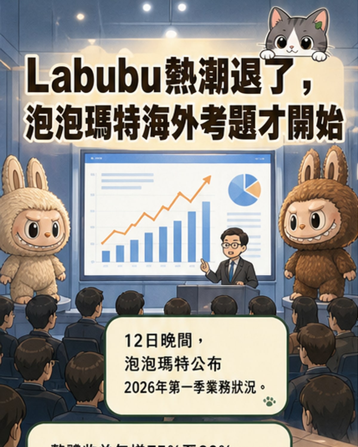 泡泡瑪特Q1增速放緩 海外面臨挑戰