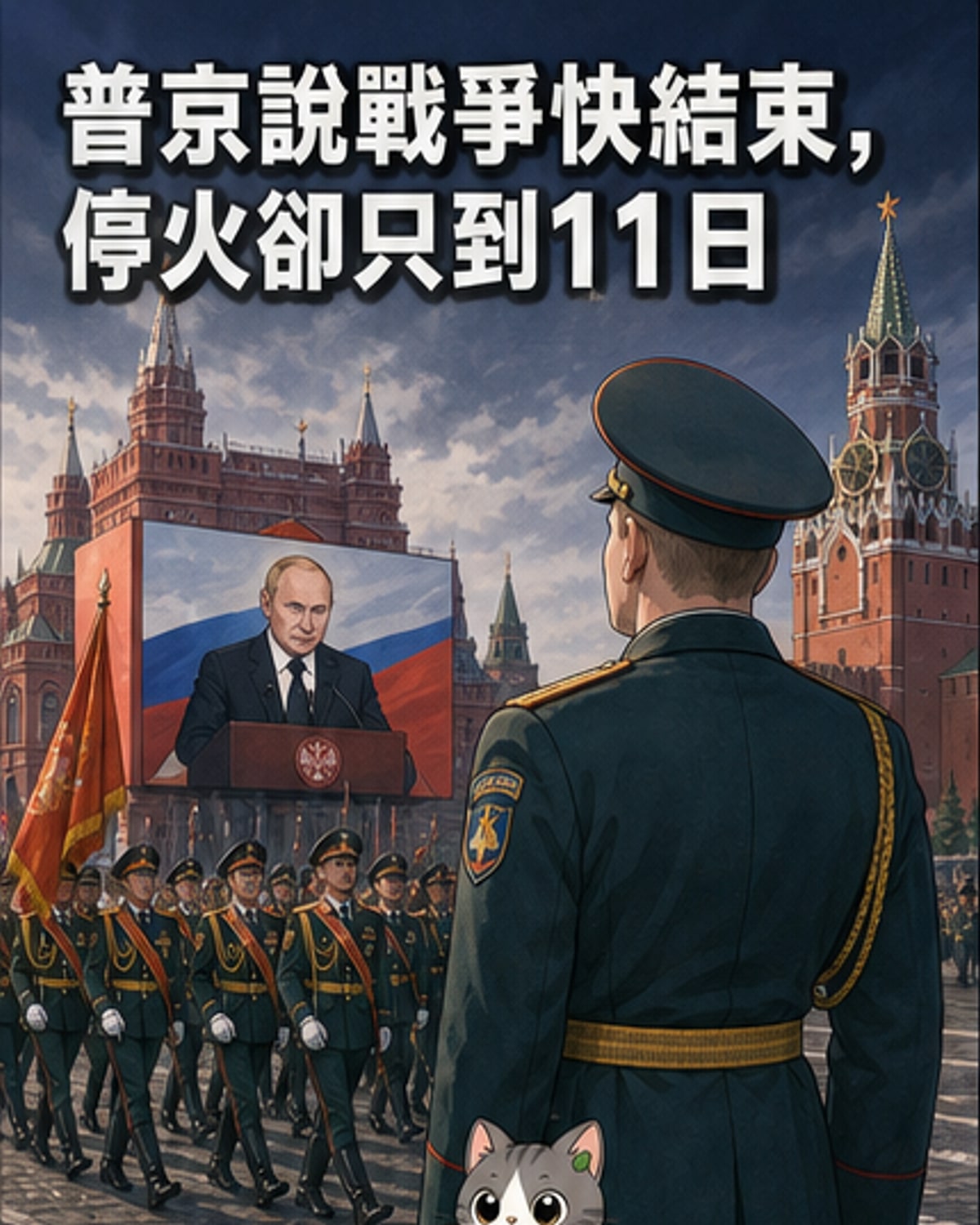 普丁:烏克蘭衝突正走向結束