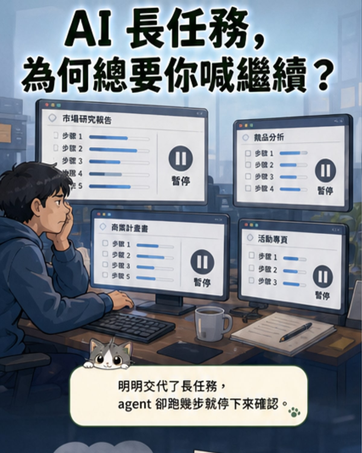 AI不偷懶的關鍵：多代理制衡系統