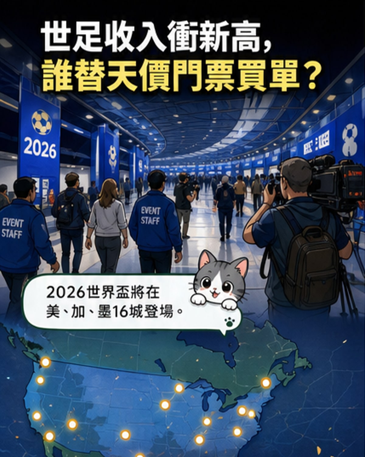 世界盃收入創新高，誰在買單？