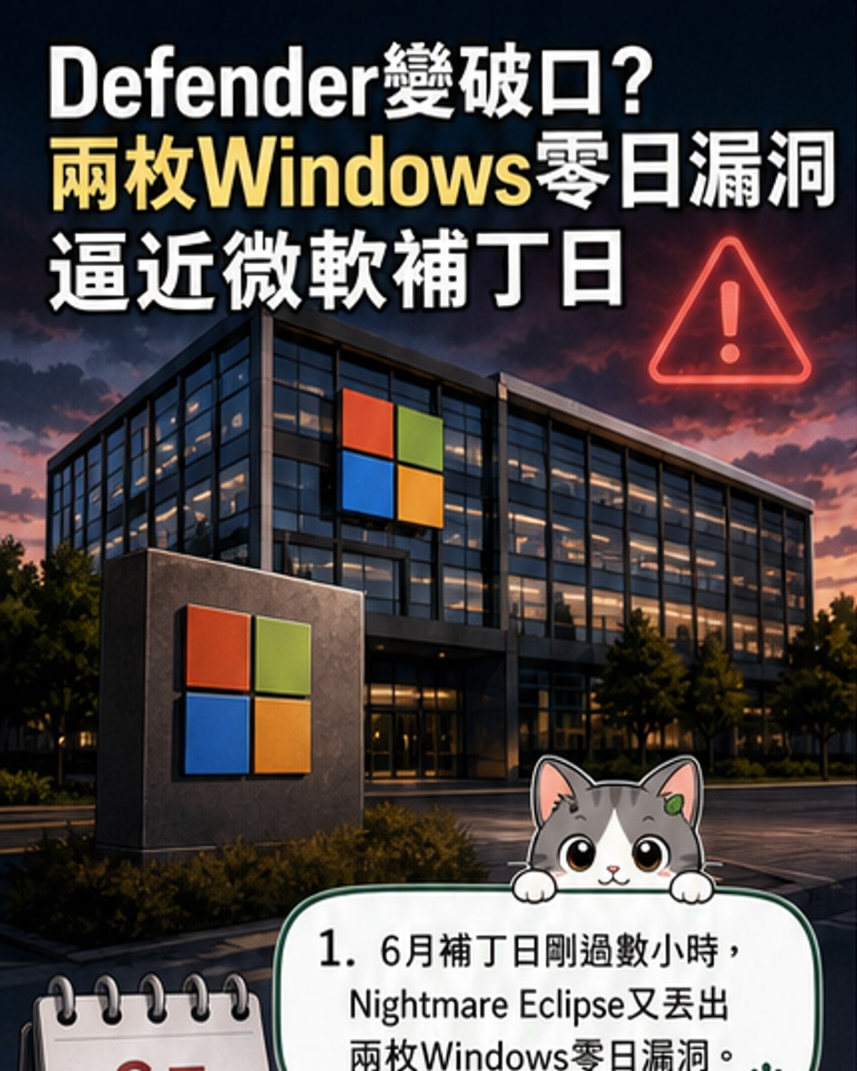 微軟防禦系統遭突破