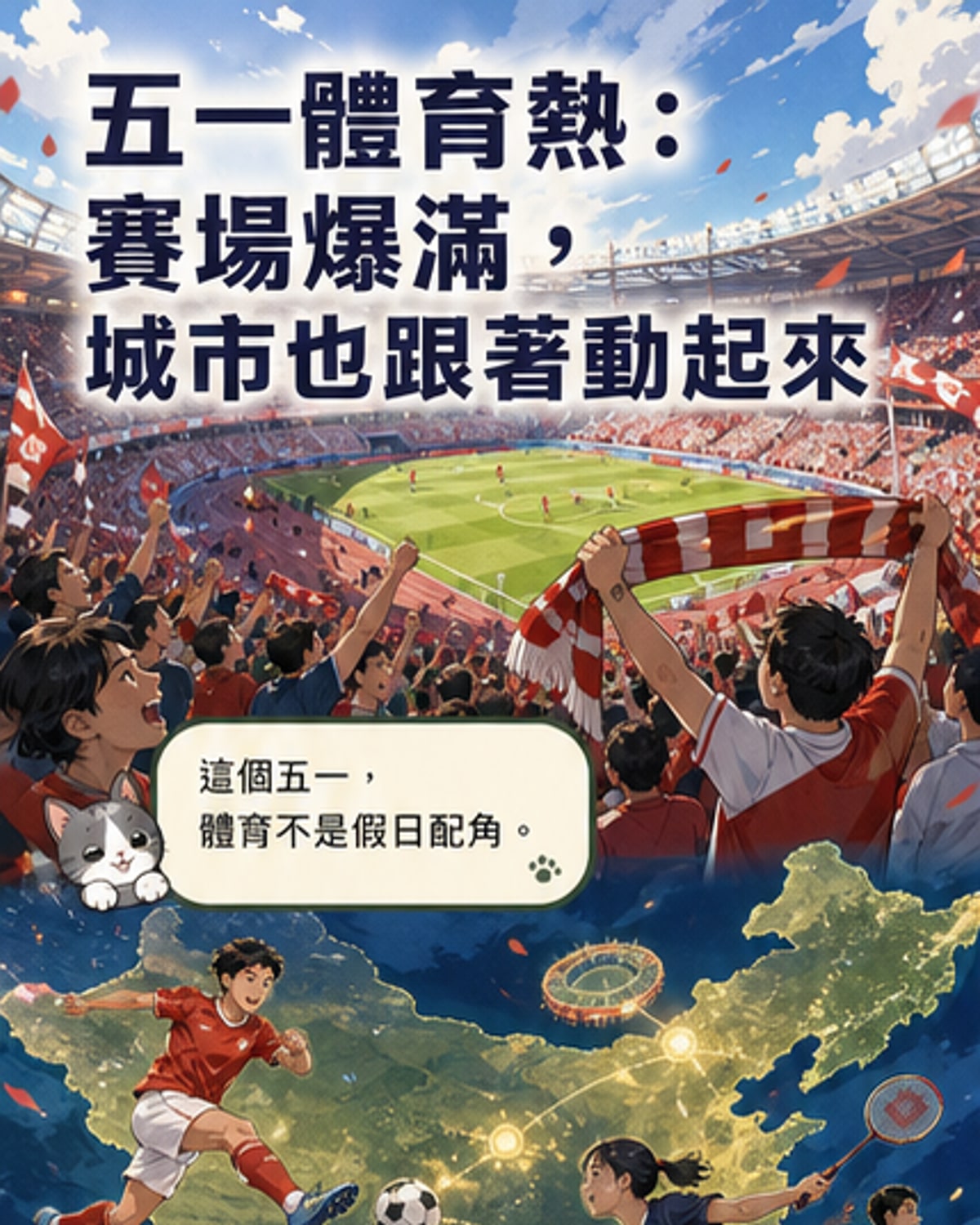 五一體育熱潮席捲全國