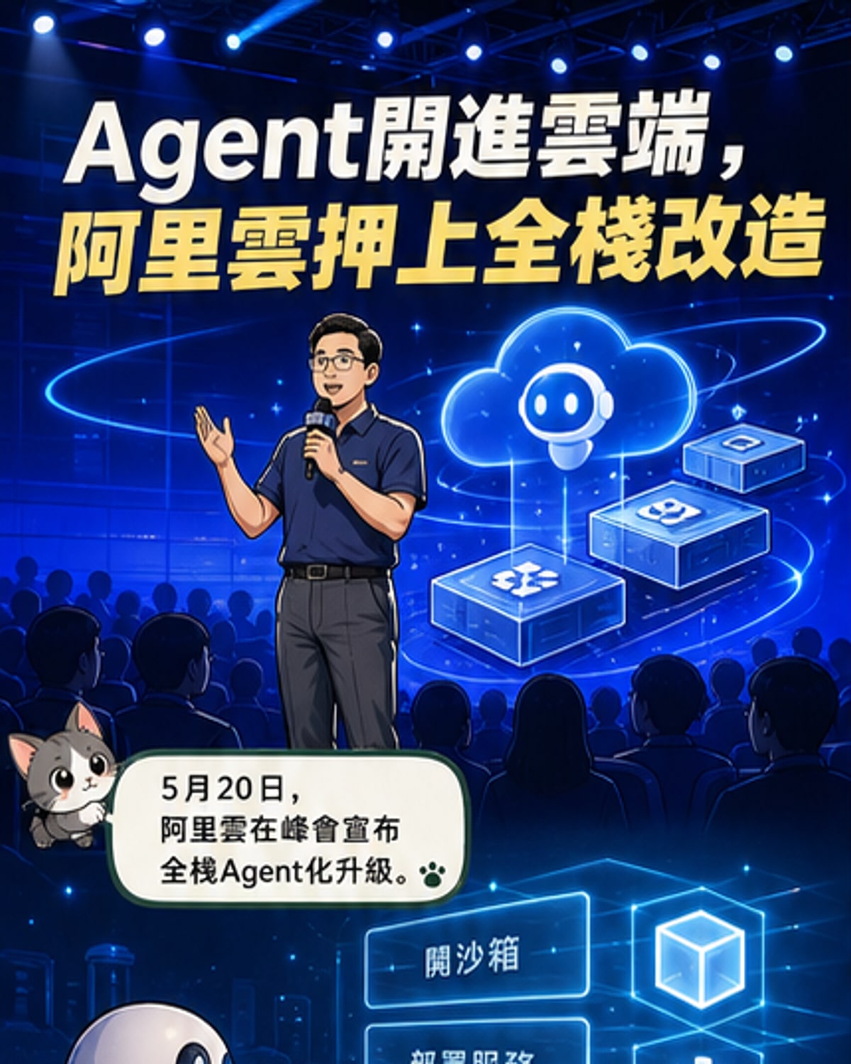 阿里云全栈升級，進入AI代理時代