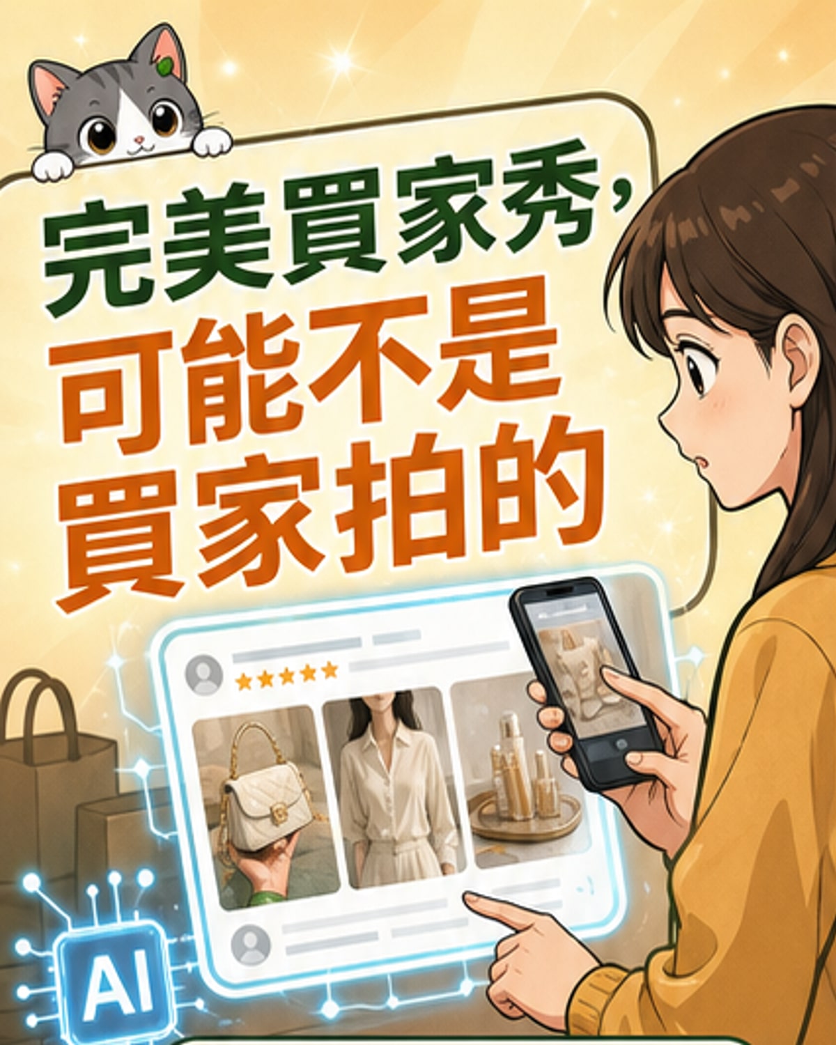 AI假买家秀泛濫 網友怒：被騙了