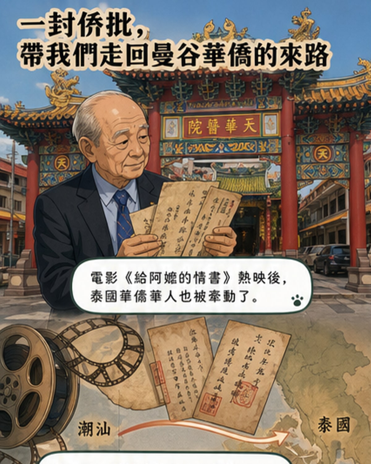 《給阿嬤的情書》取景地背後的家國記憶