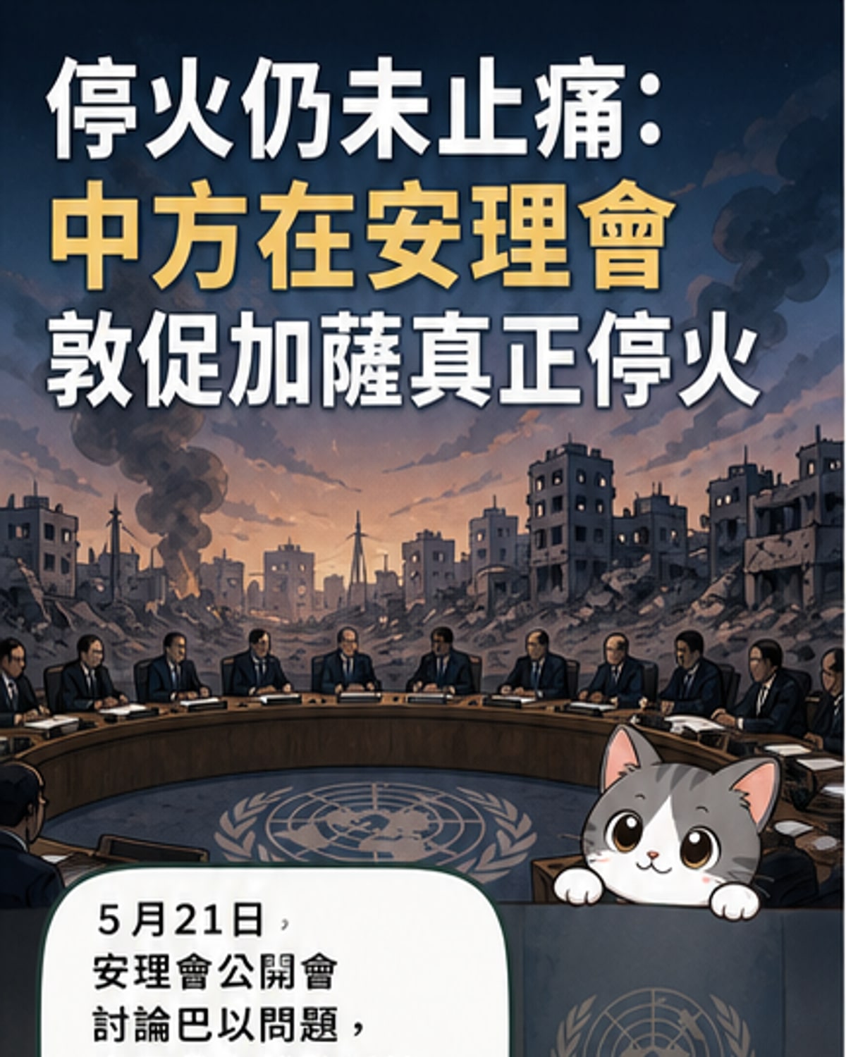 中方籲國際社會正視加沙危機