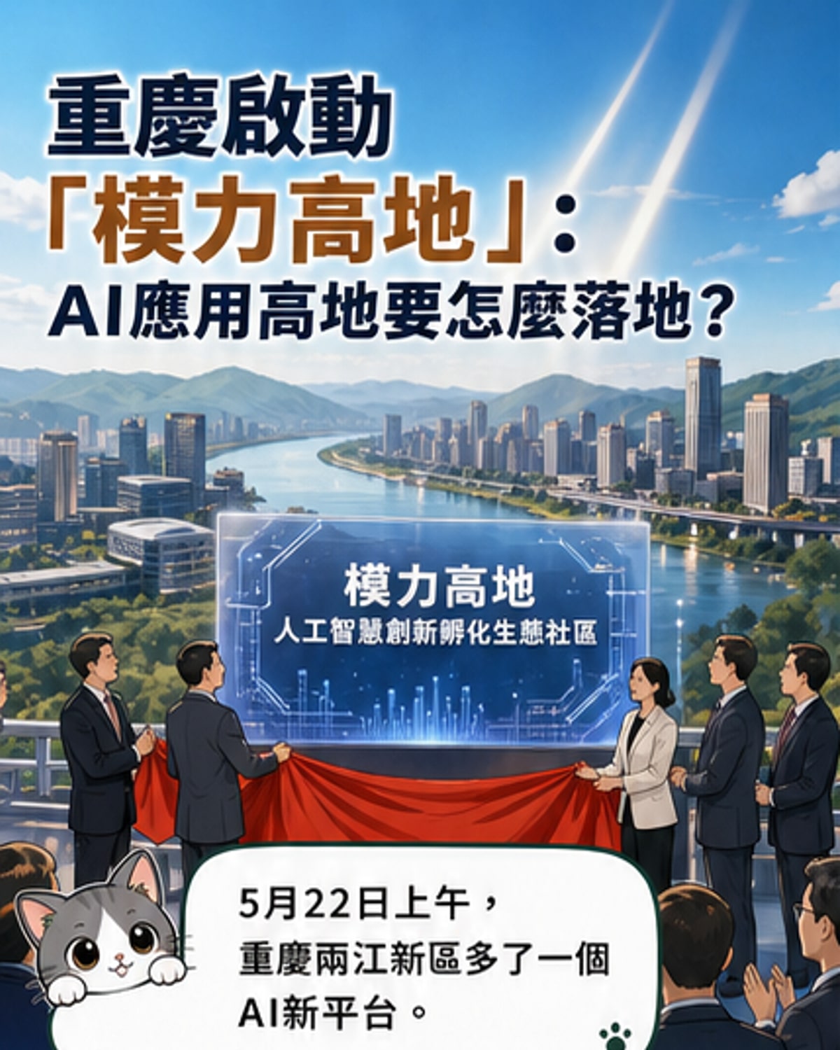 重慶啟動「模力高地」AI孵化生態