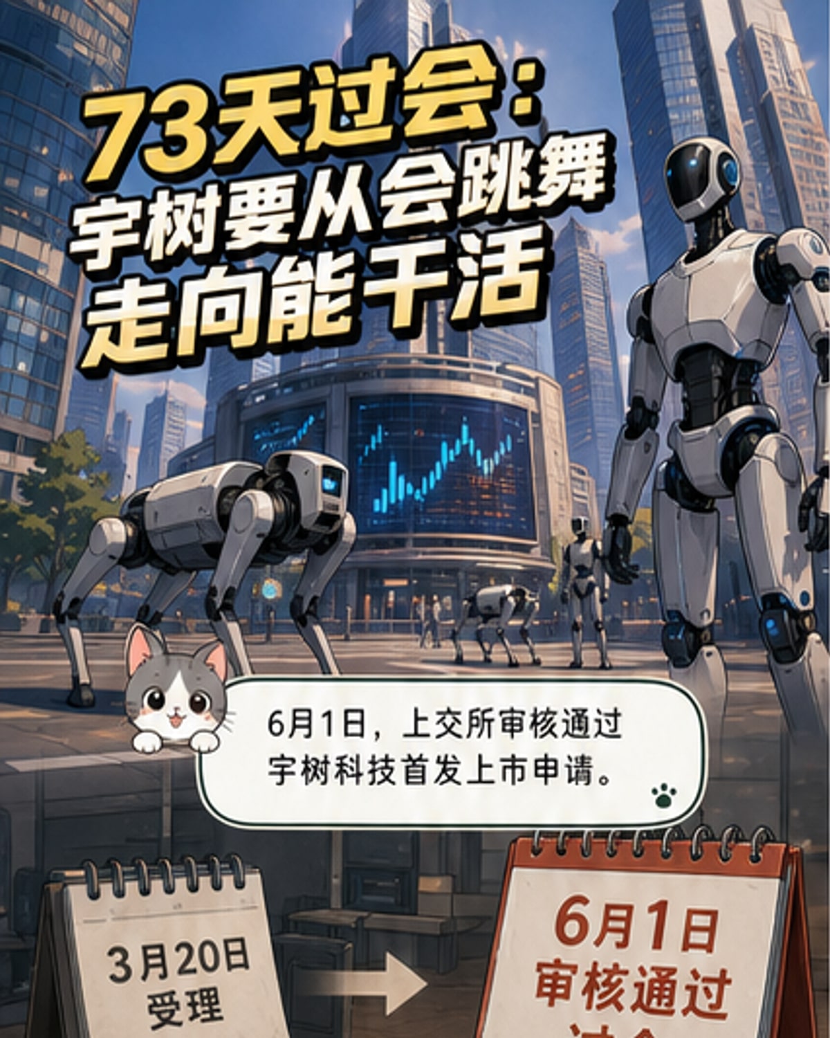 宇树科技IPO过会，73天闪电闯关