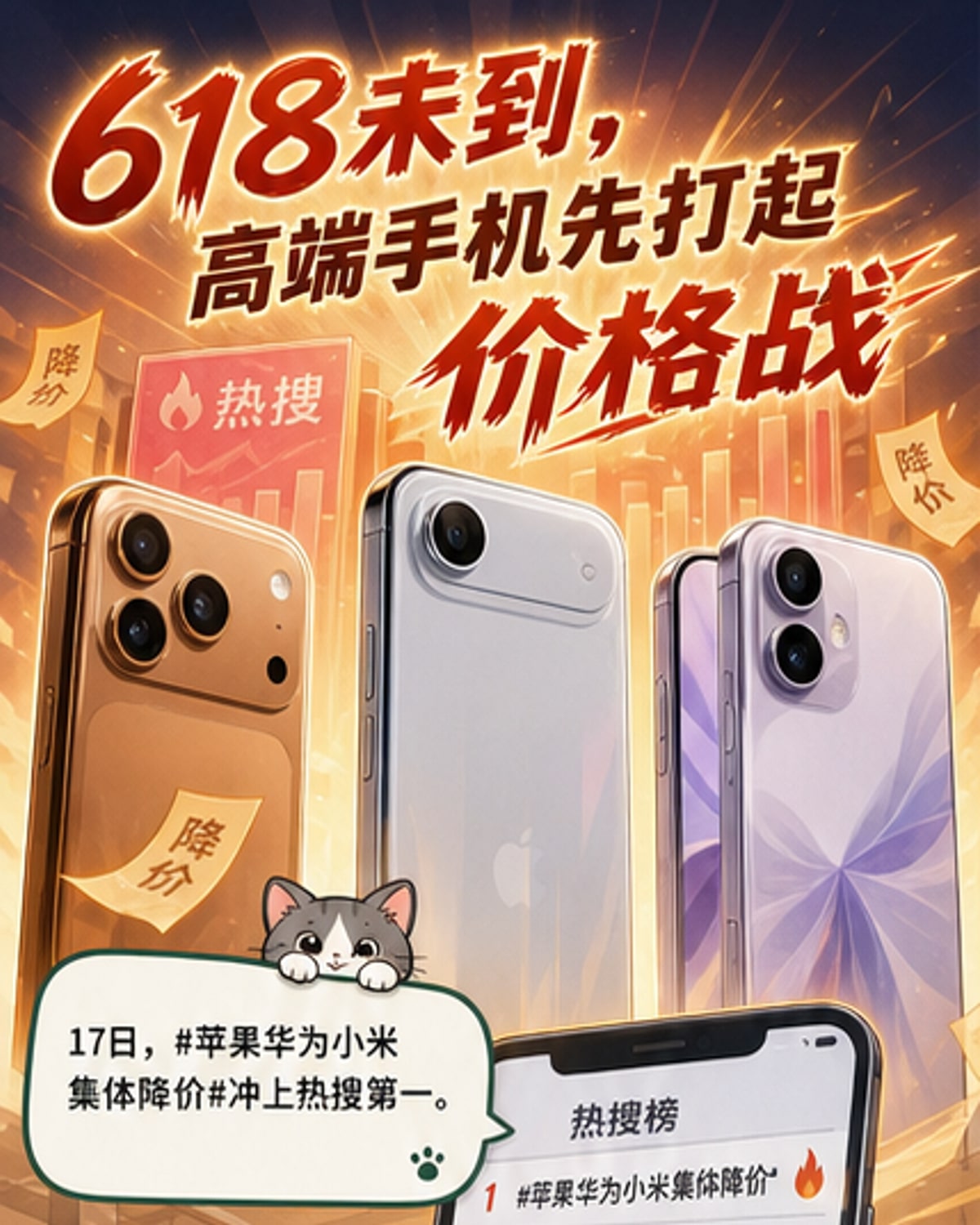 苹果华为小米集体降价