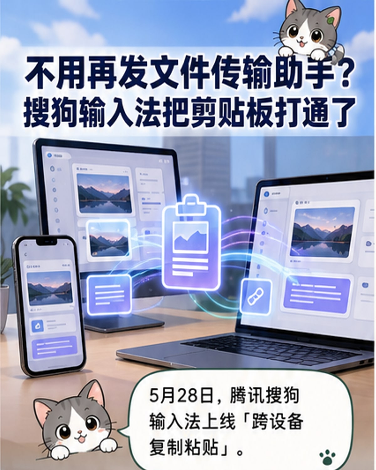 搜狗输入法推跨设备复制粘贴