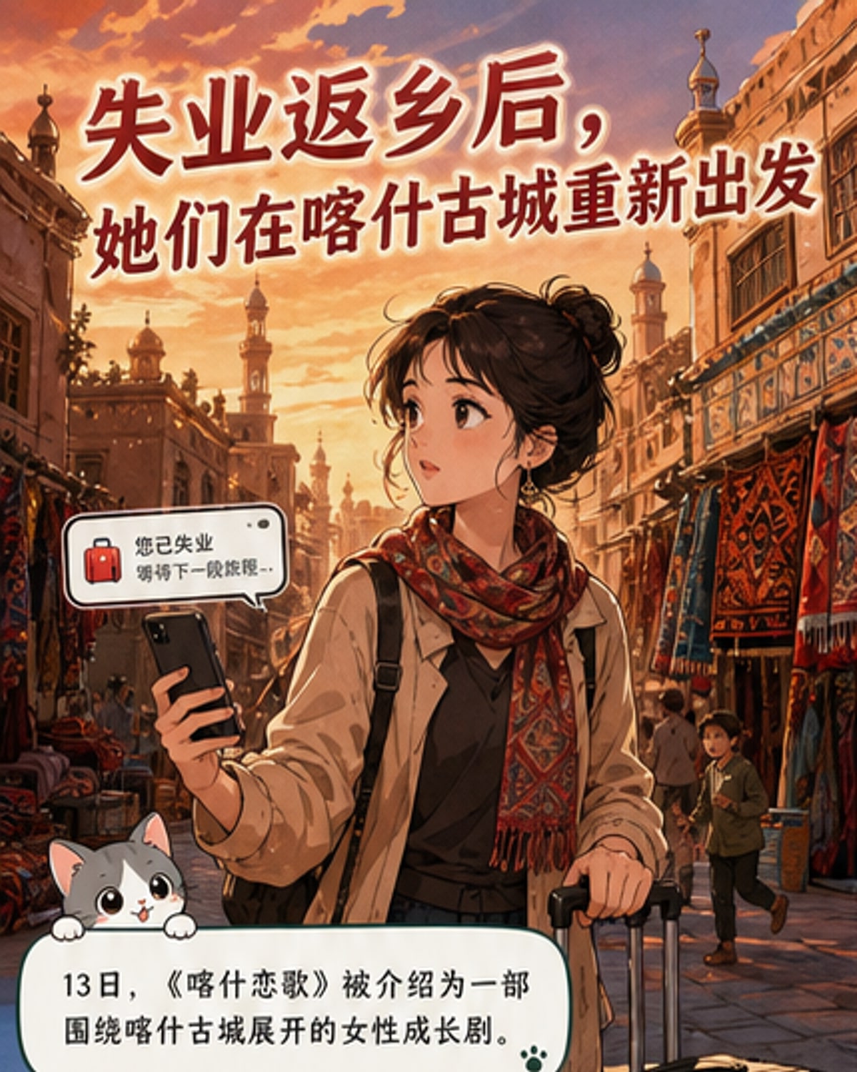 《喀什恋歌》：三位女性的古城蜕变之旅