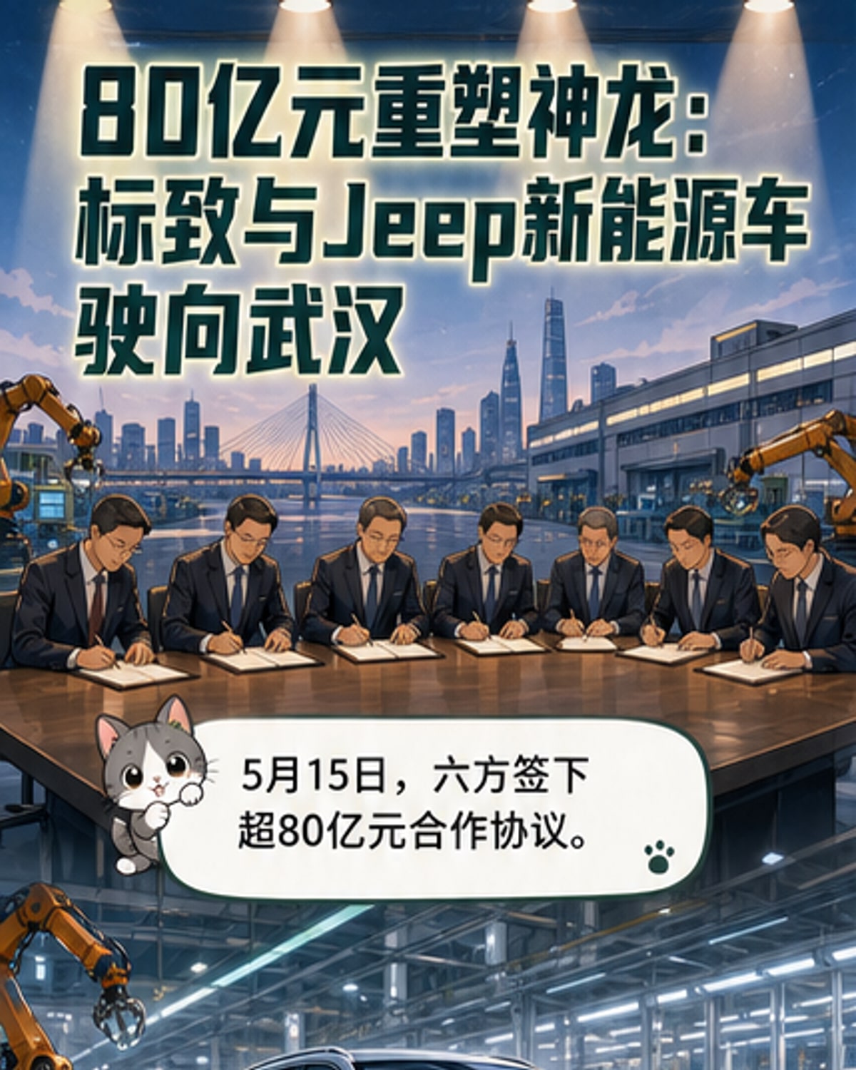 80亿投资落地,神龙汽车重启