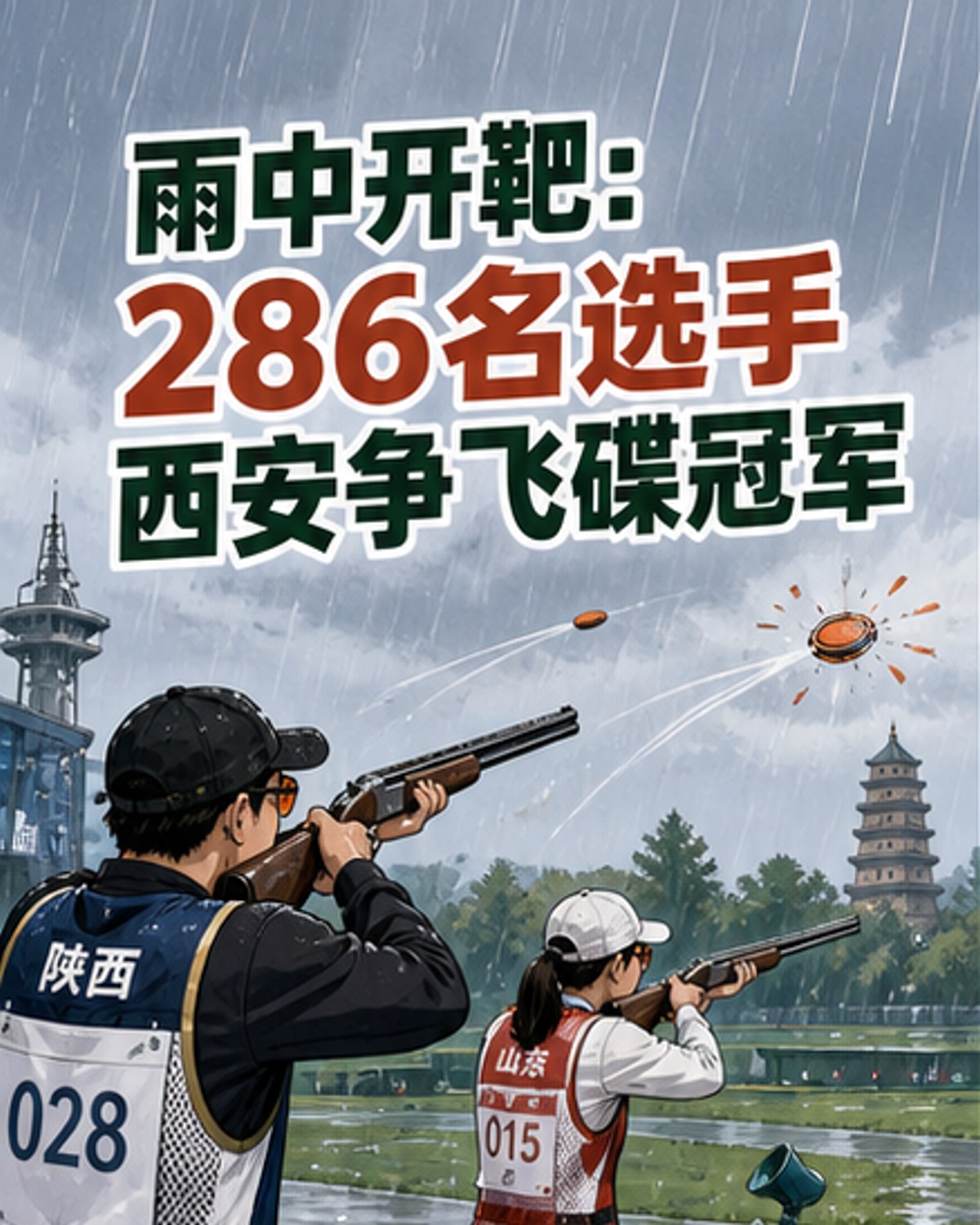 全国飞碟射击锦标赛开赛