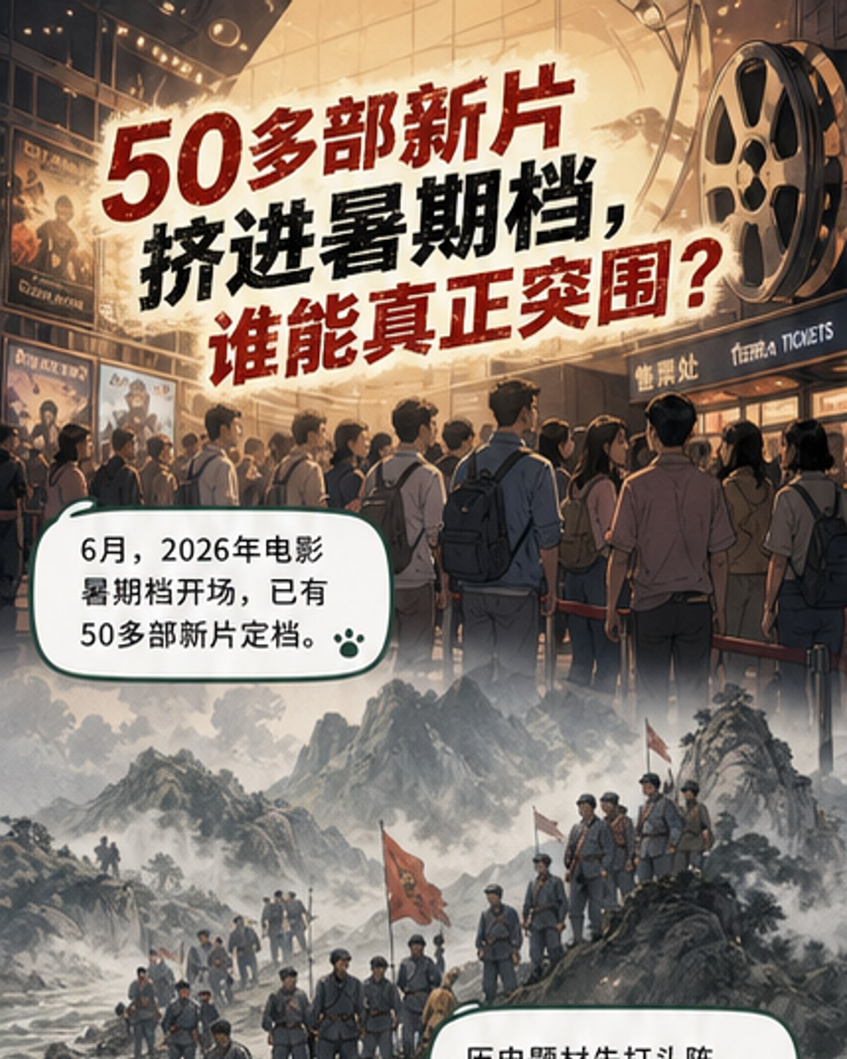 超50部新片点燃暑期档