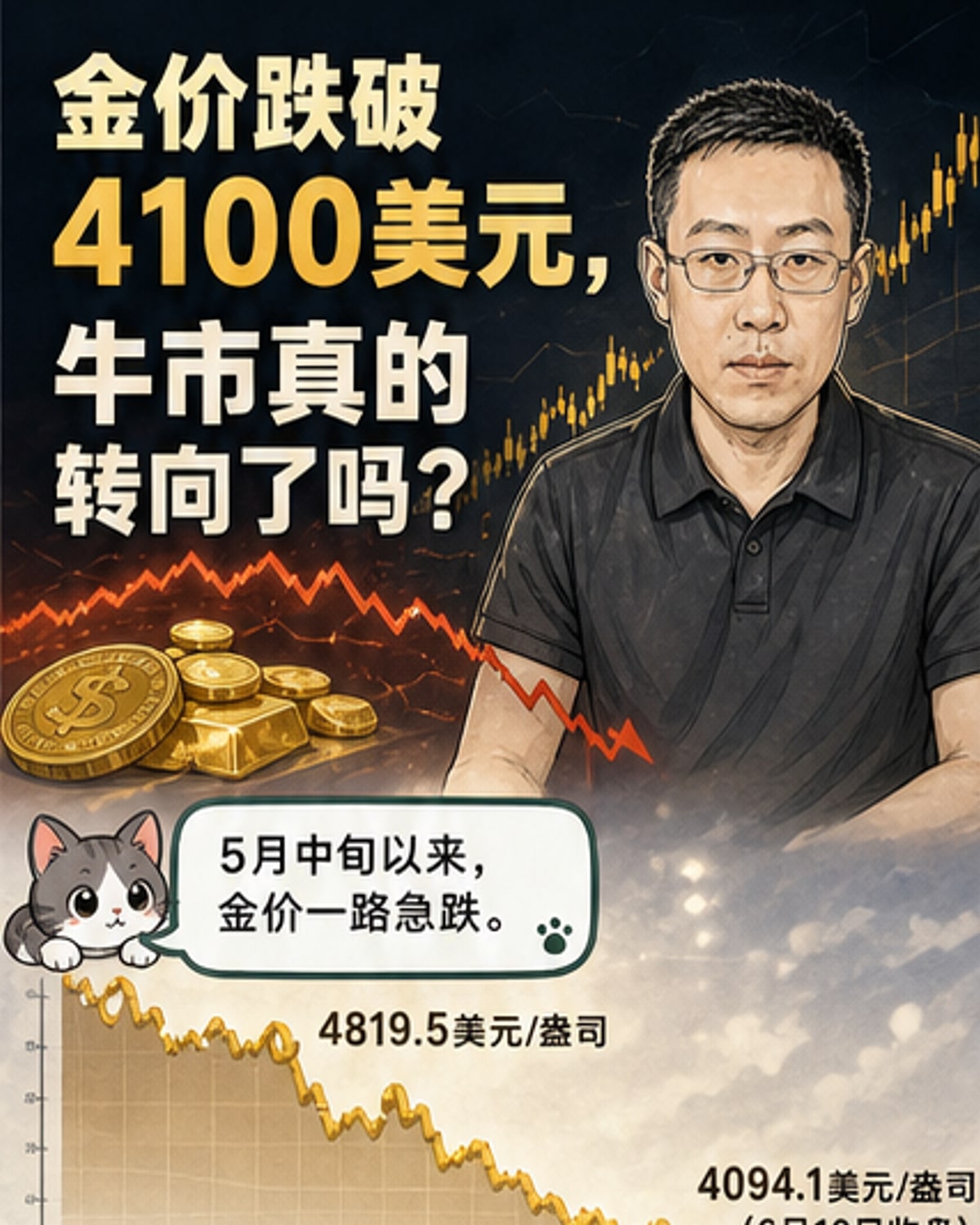 黄金牛市结束了吗？