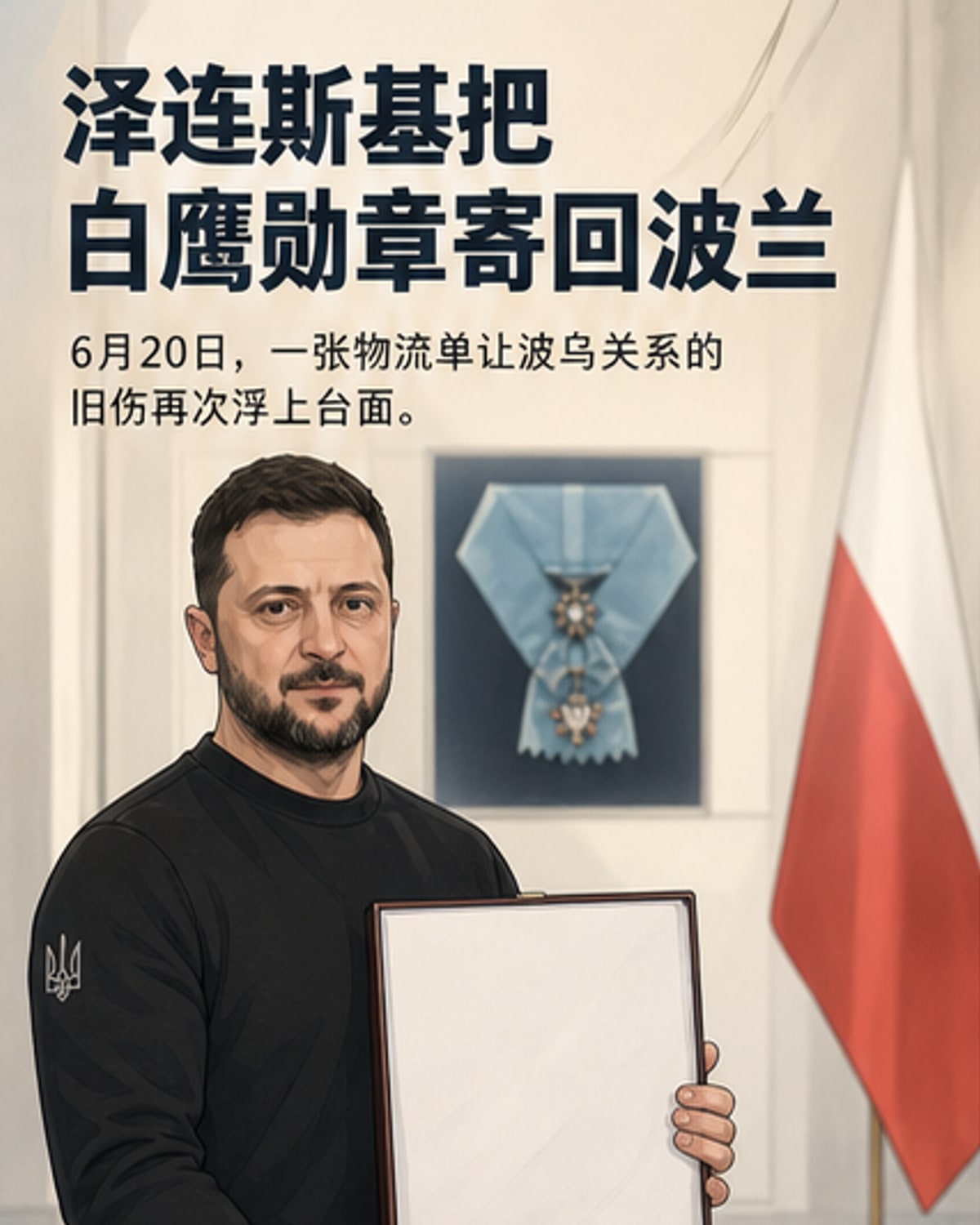 泽连斯基退还波兰最高勋章