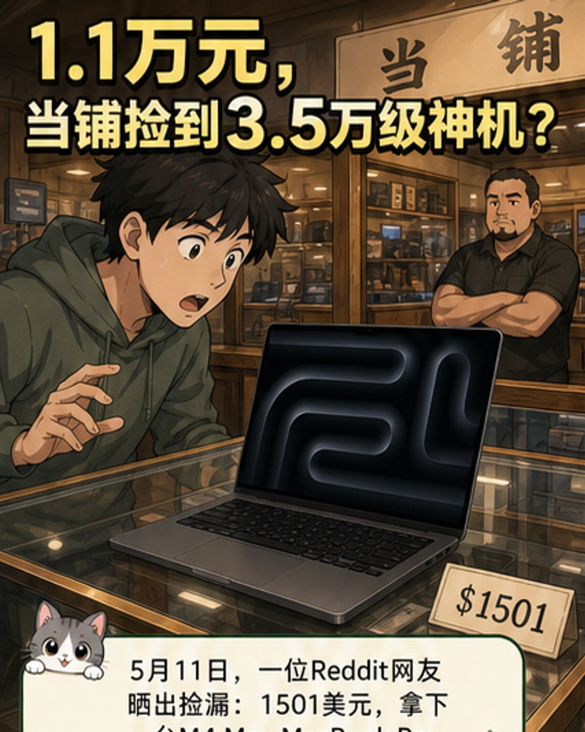 1.1万捡漏顶配M4 MacBook