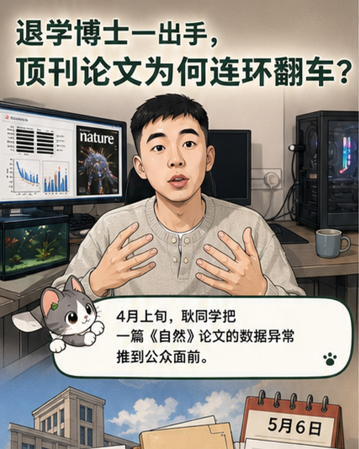 退学博士掀起学术打假风暴