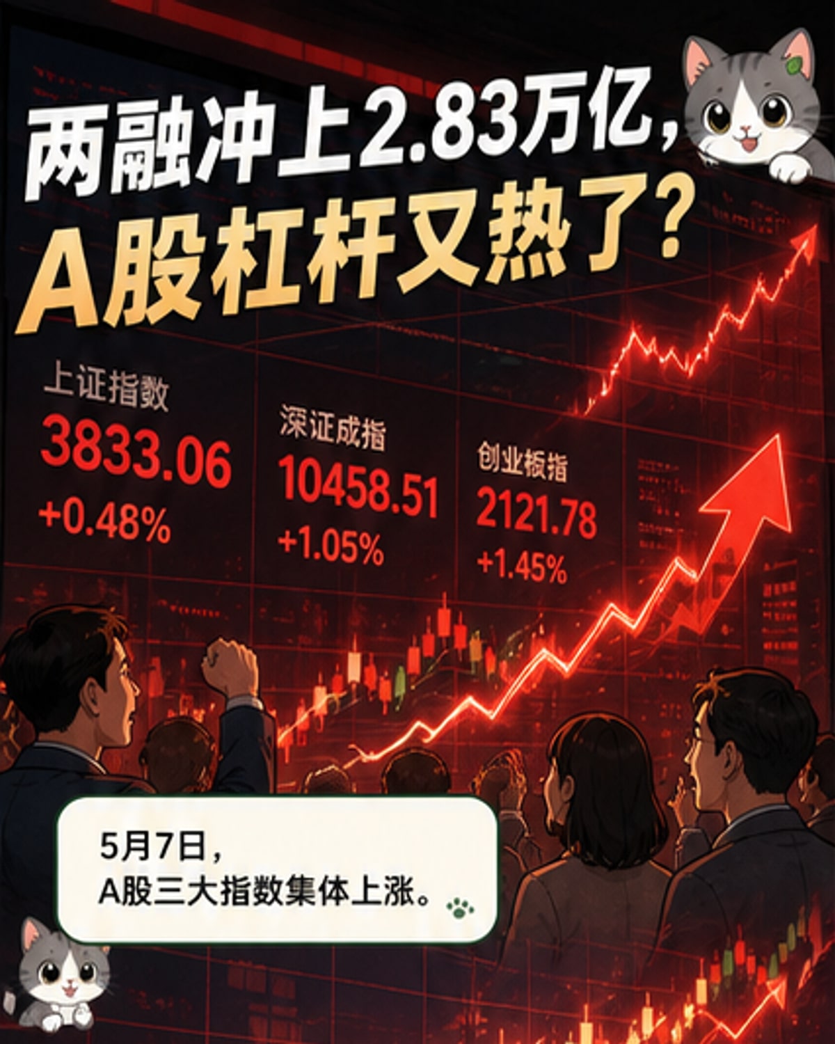 A股两融余额破2.8万亿创新高