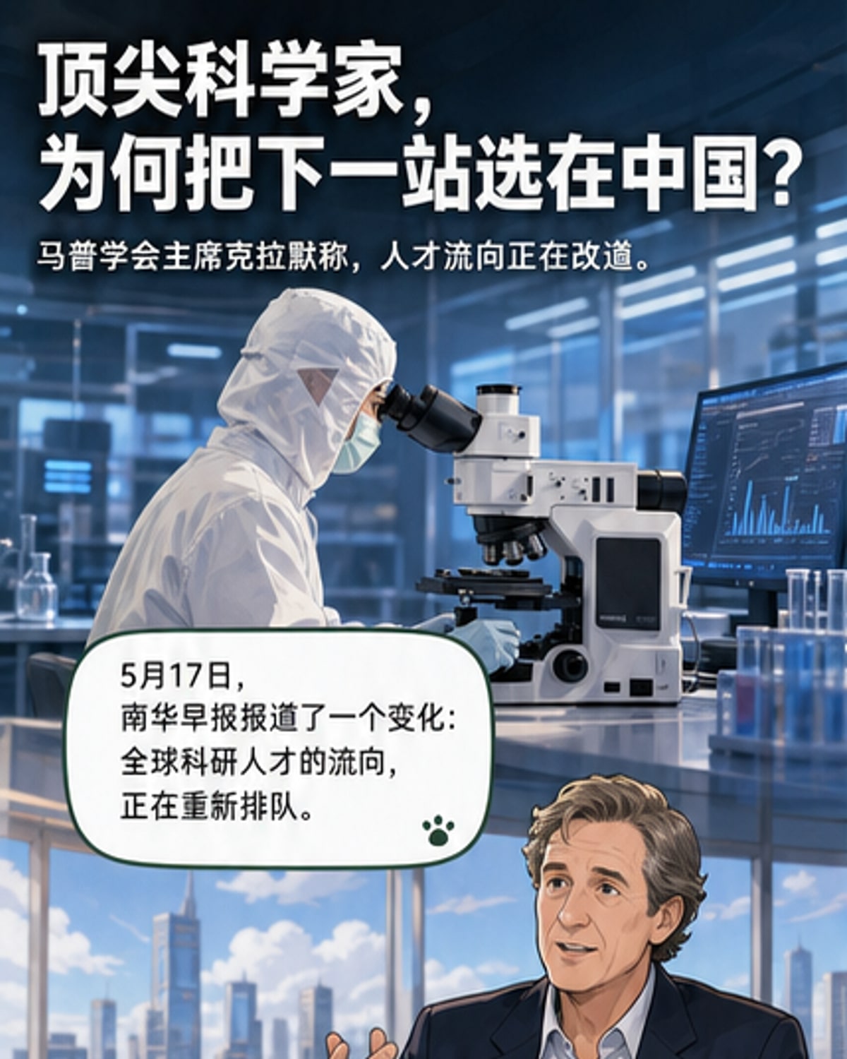顶尖科学家回流中国成趋势