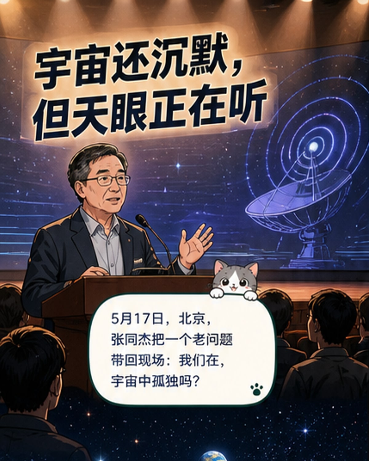 宇宙不会永远沉默,我们会找到外星文明