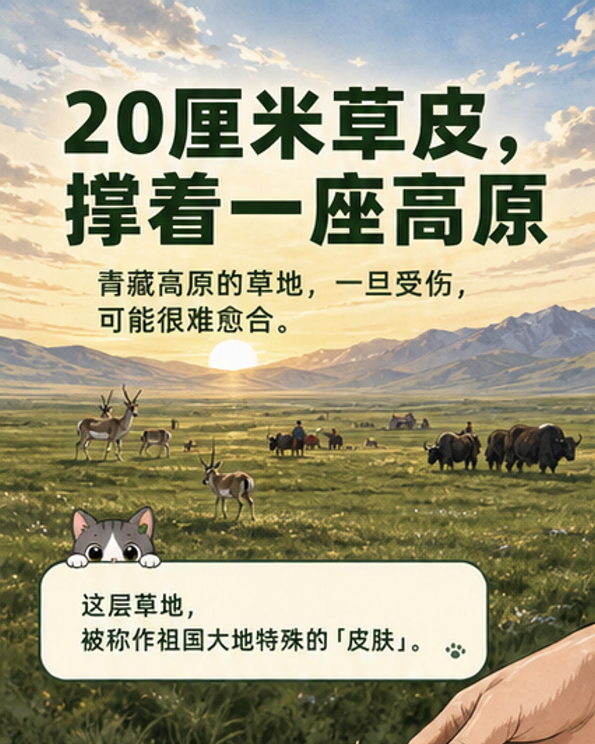 青藏高原草地为何比皮肤还脆弱？