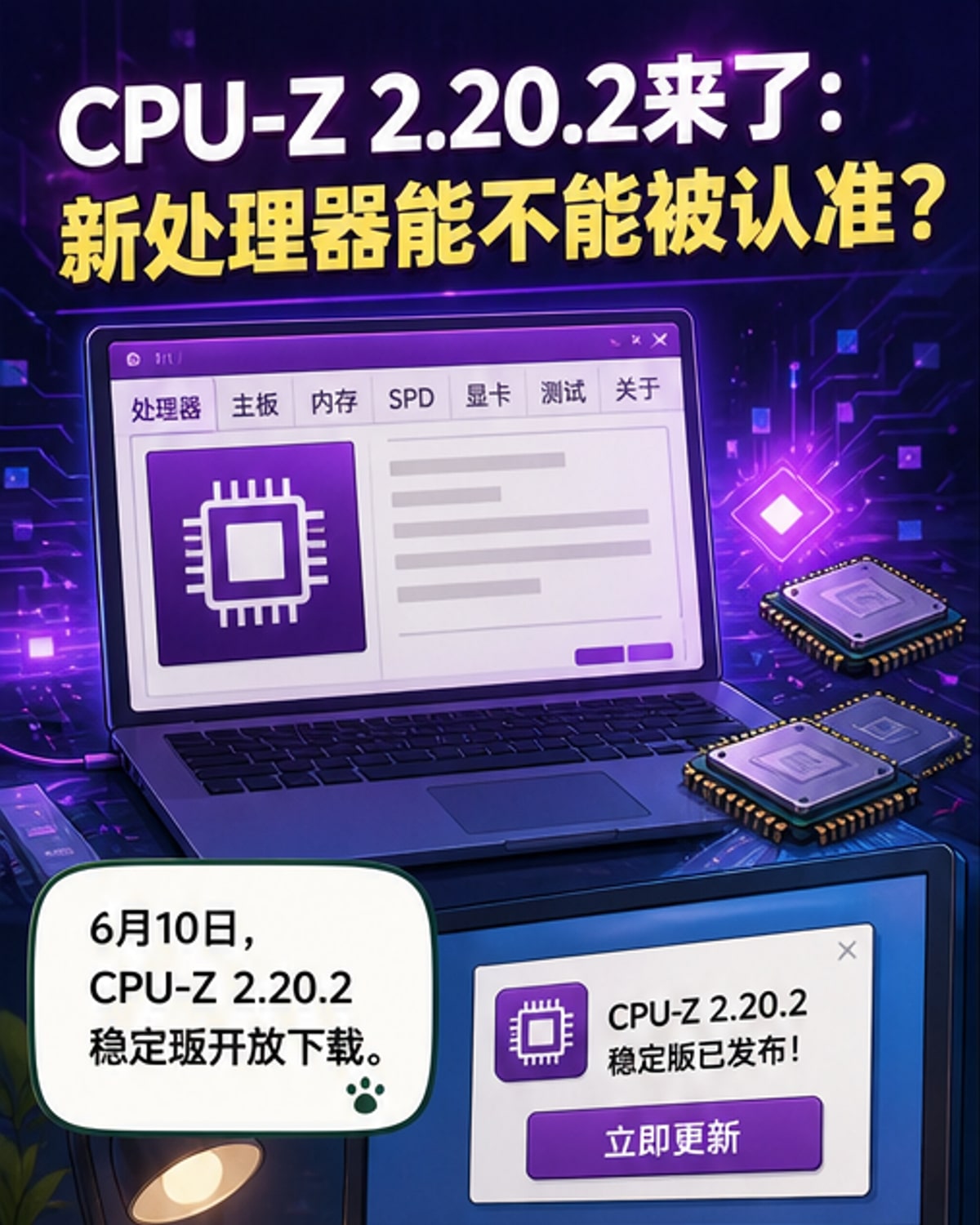 CPU-Z更新支持新处理器