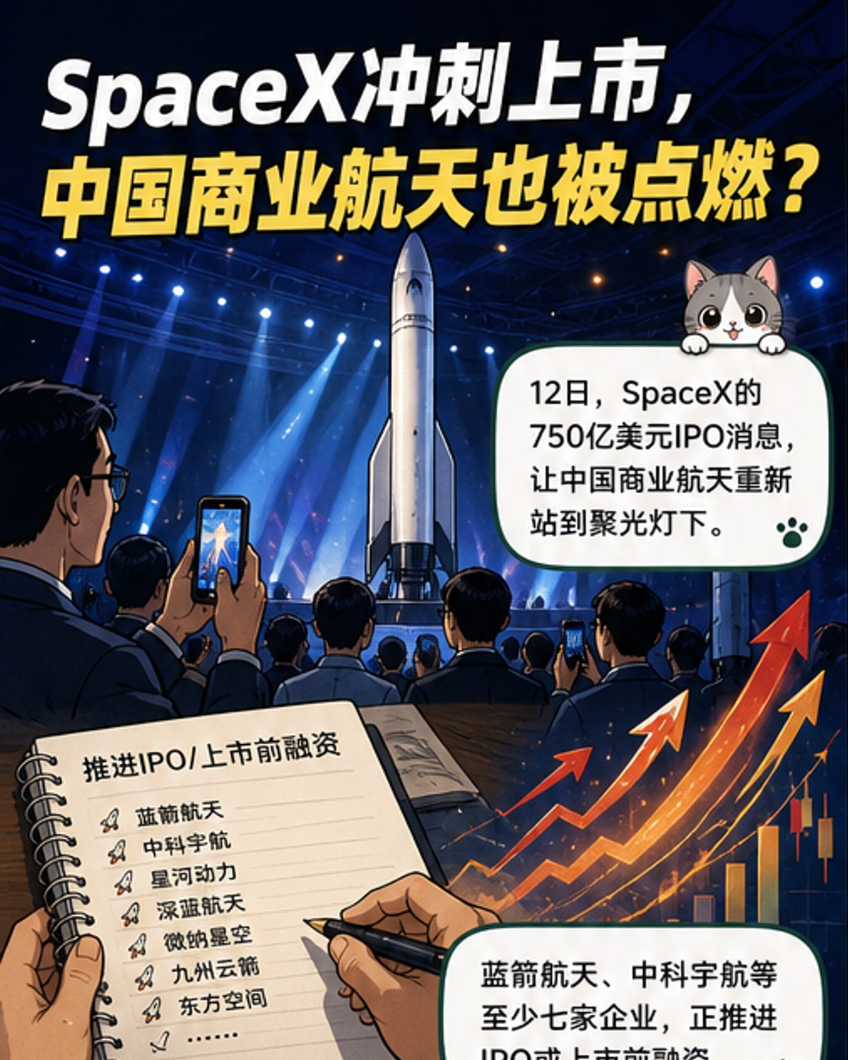 SpaceX上市引爆中国商业航天热