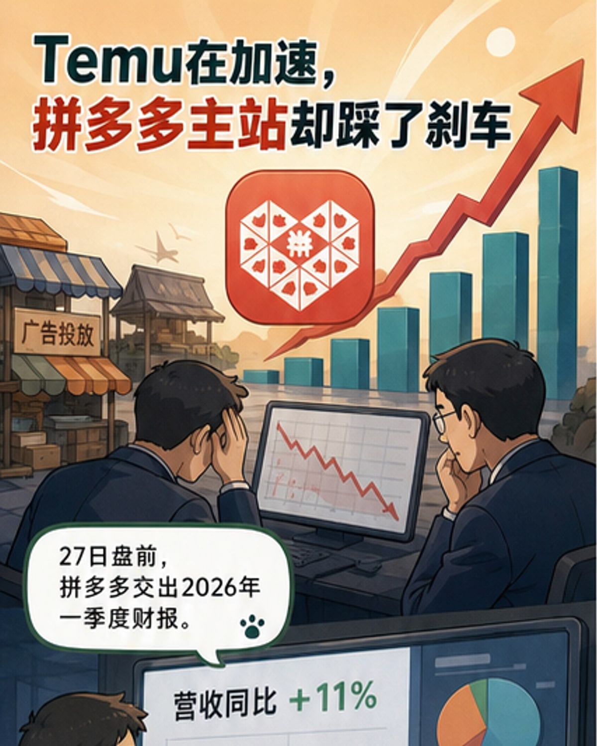 拼多多Q1增长失速,Temu成唯一亮点