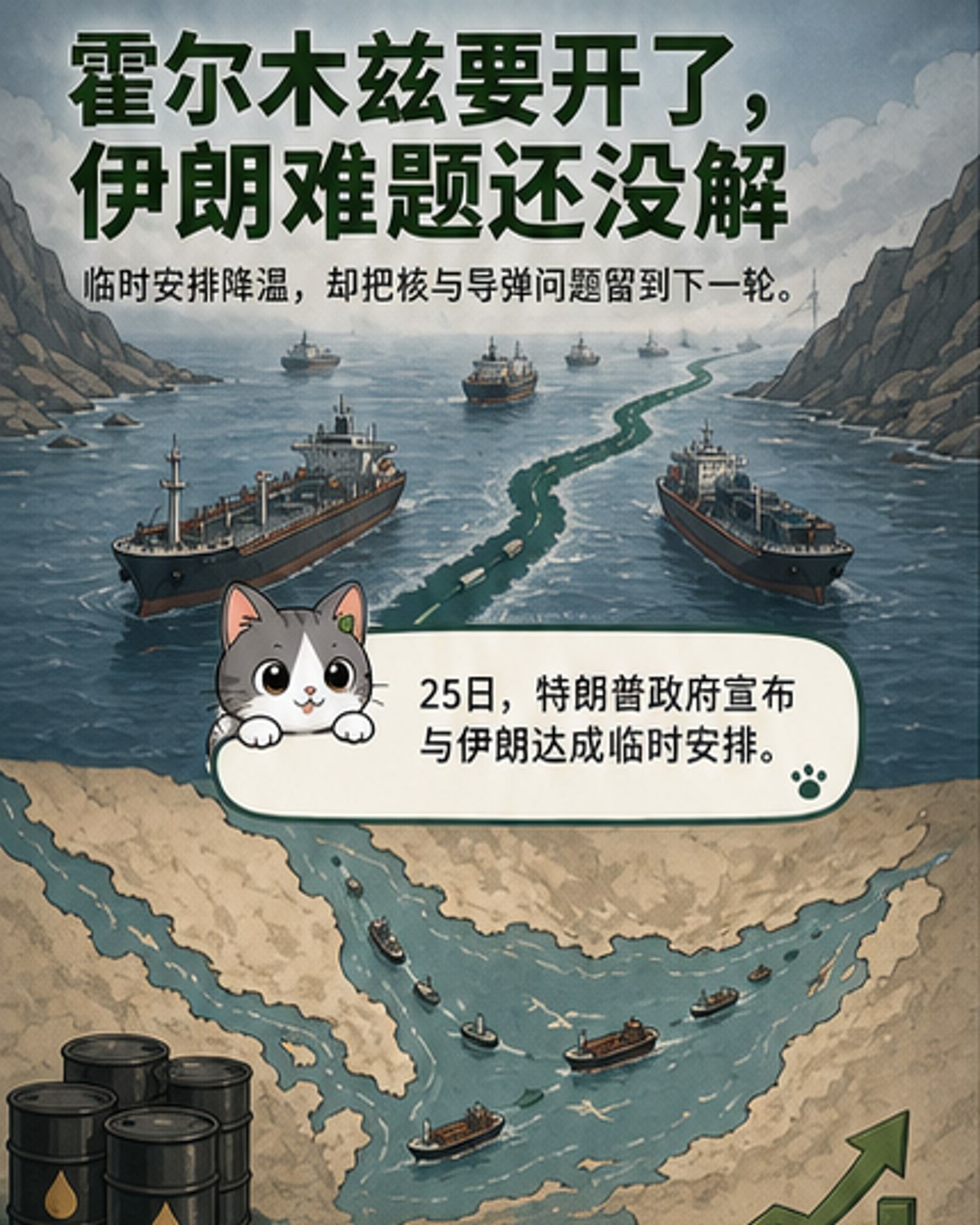 霍尔木兹海峡有望重开