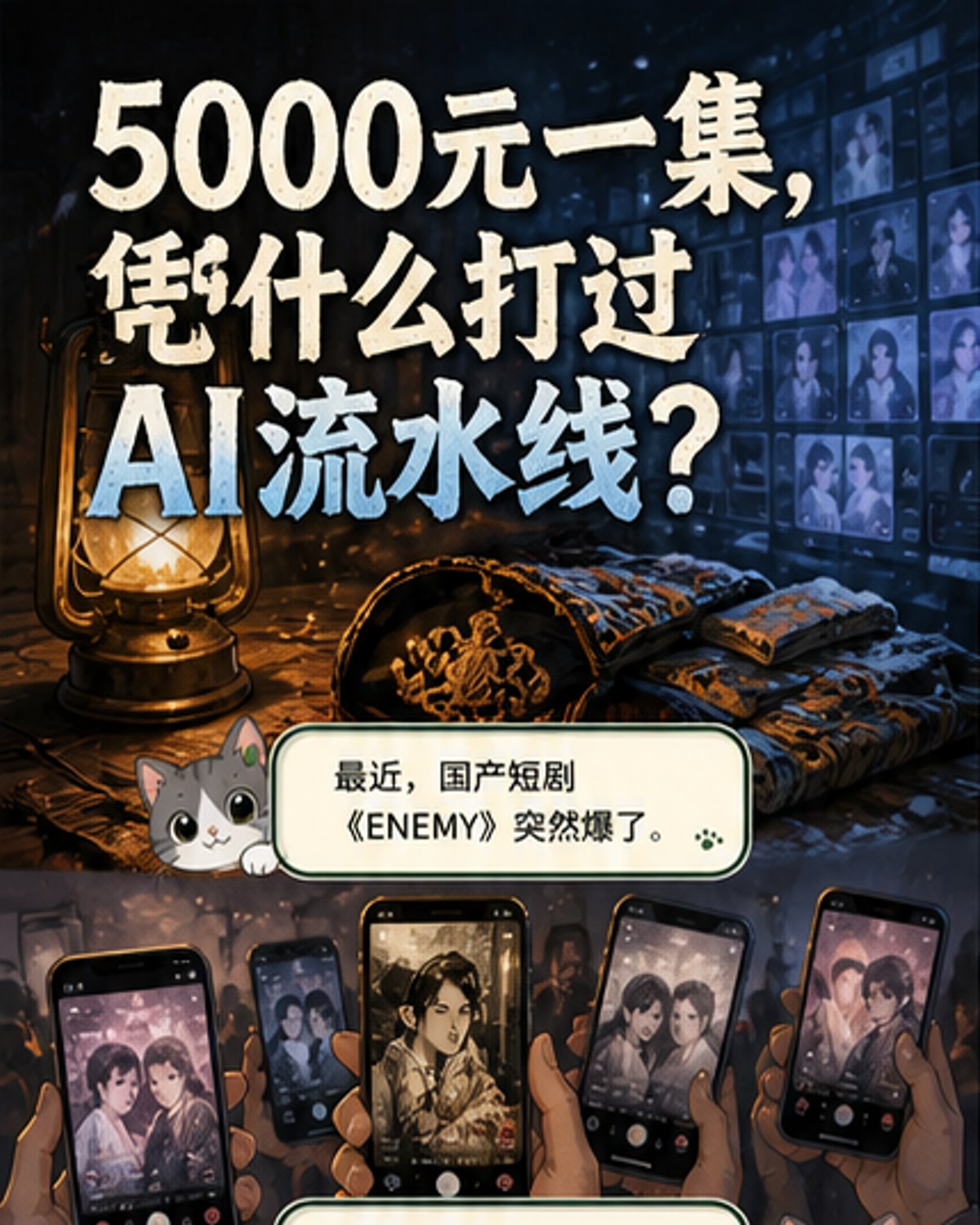 《ENEMY》手搓出圈,刺破AI流量泡沫