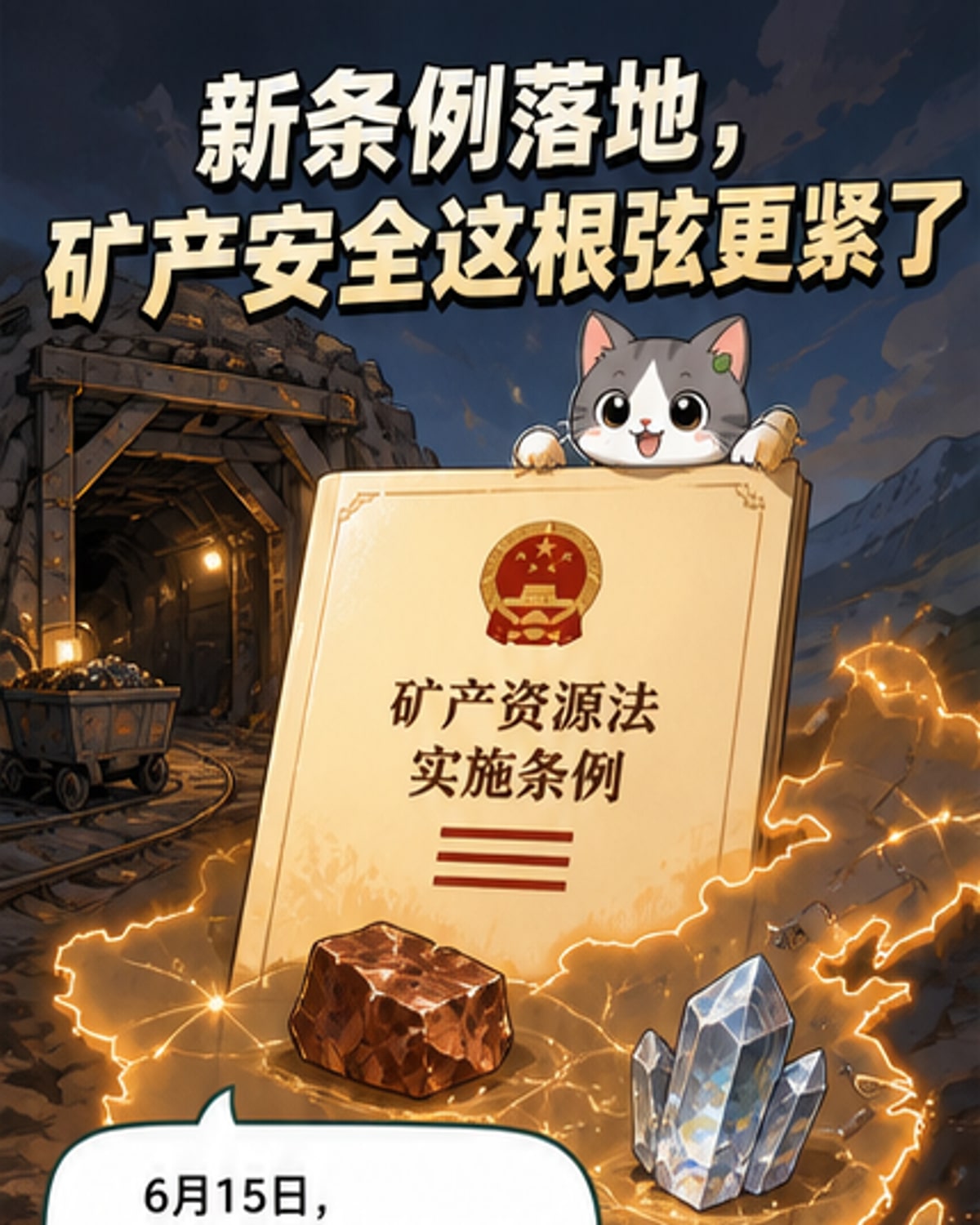 中国强化矿产资源安全法治保障