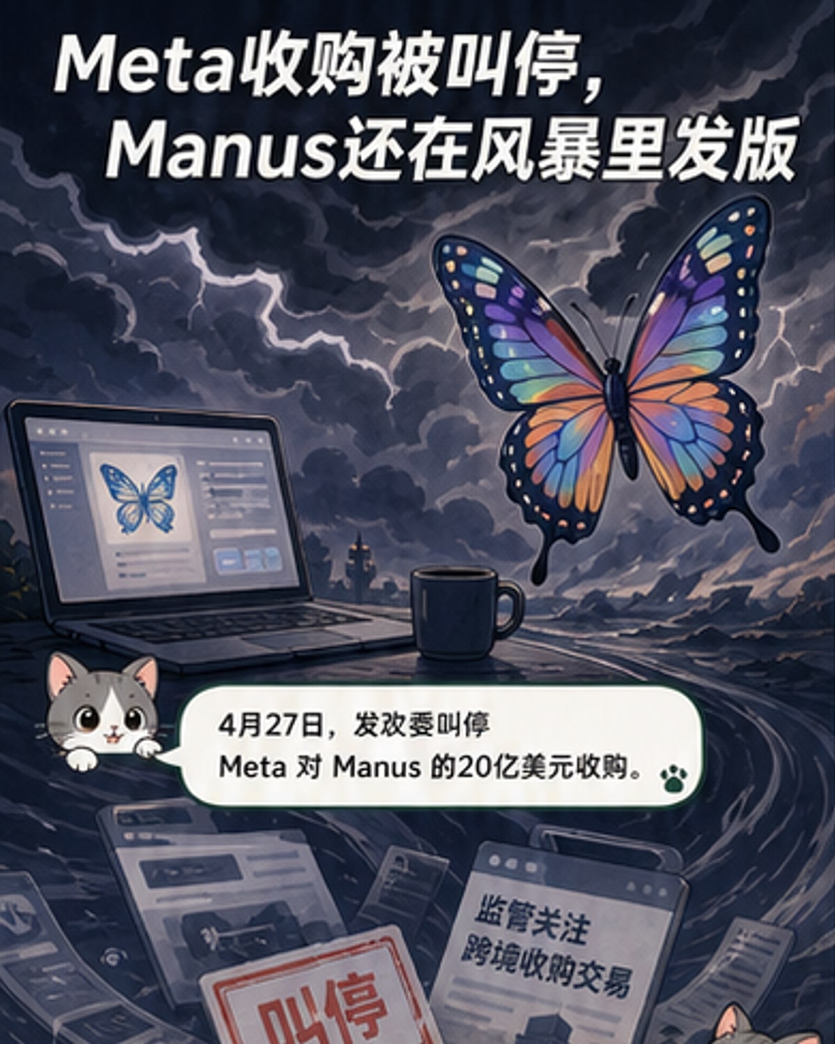 风暴中的Manus:一只蝴蝶的振翅与坠落