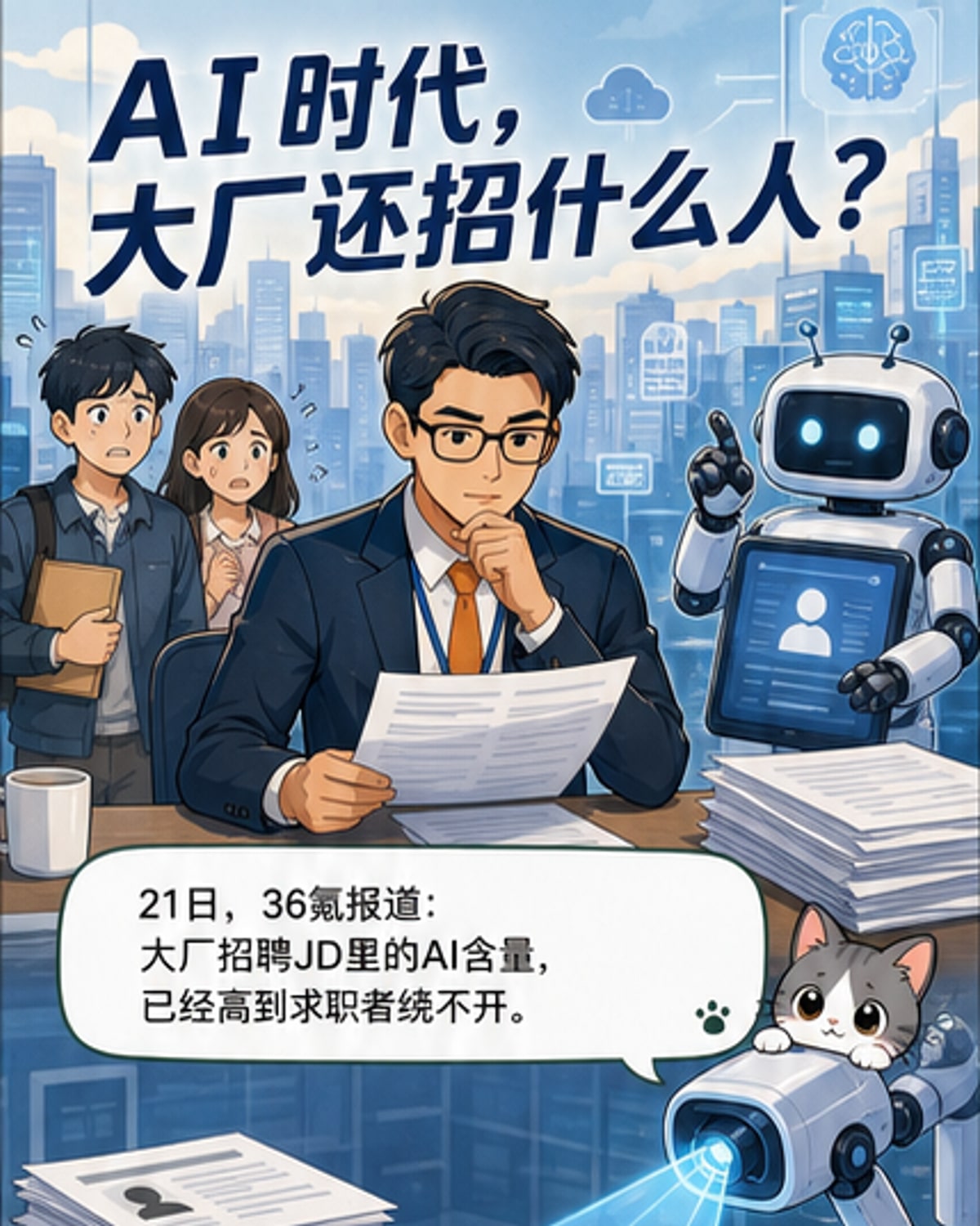大厂招人，AI成标配