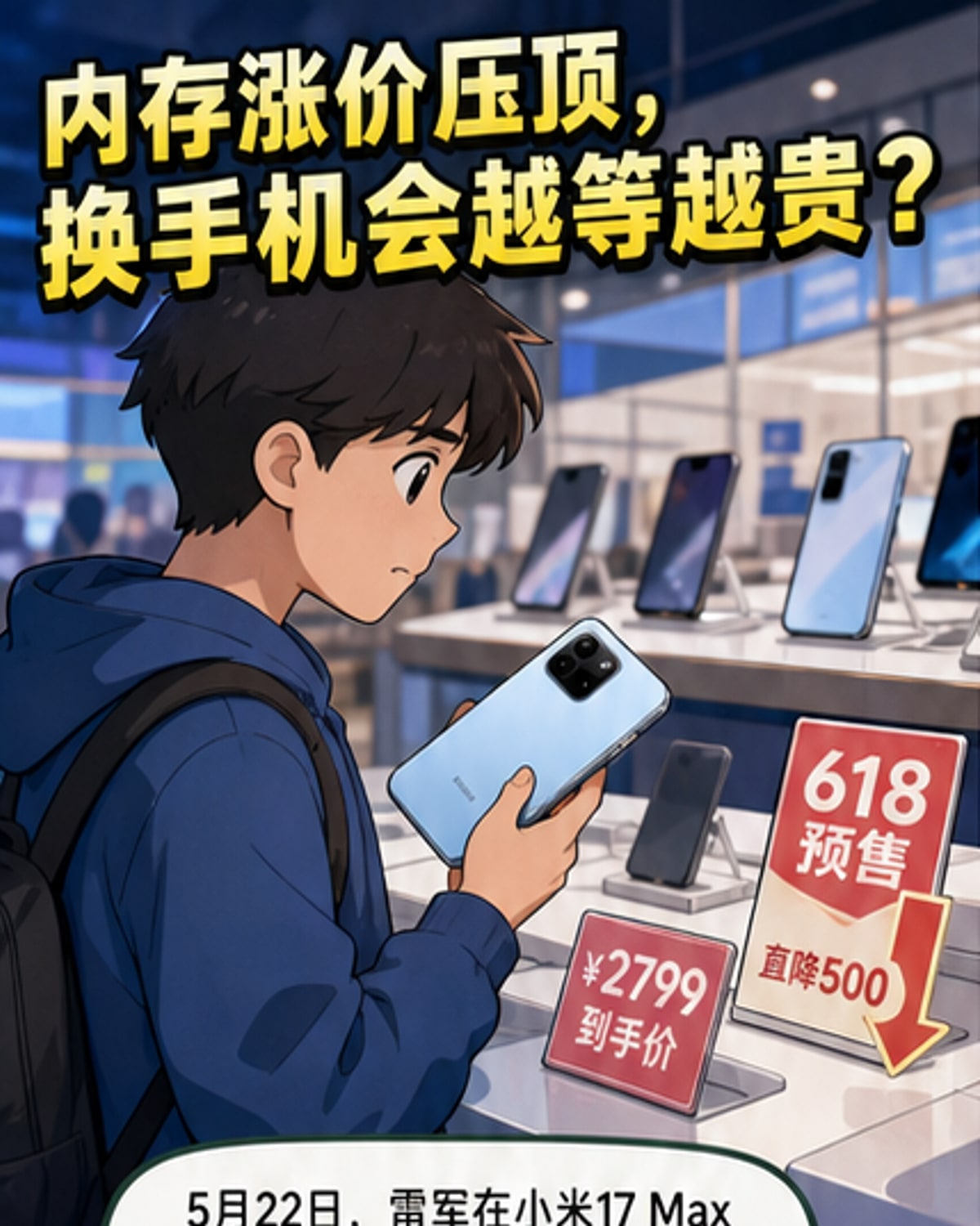 雷军余承东预警：手机只会越来越贵