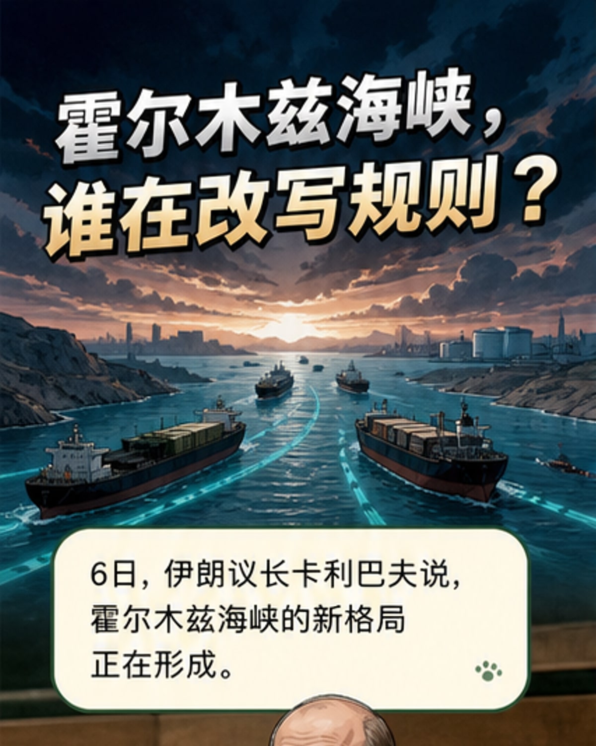 霍尔木兹海峡新局势浮现