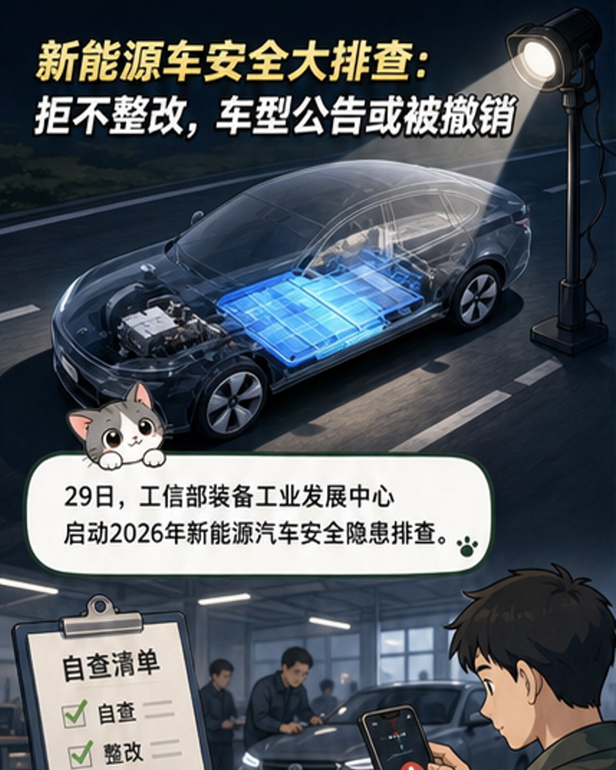 工信部出手整治新能源车安全