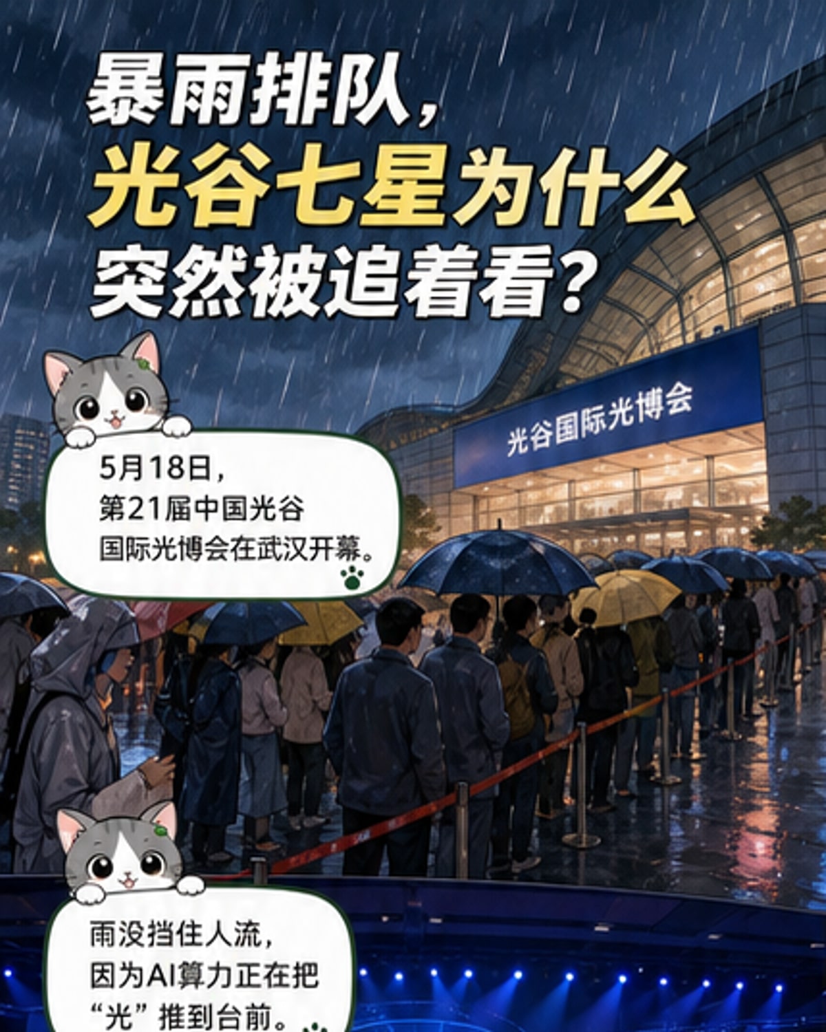 光谷七星,全球领跑