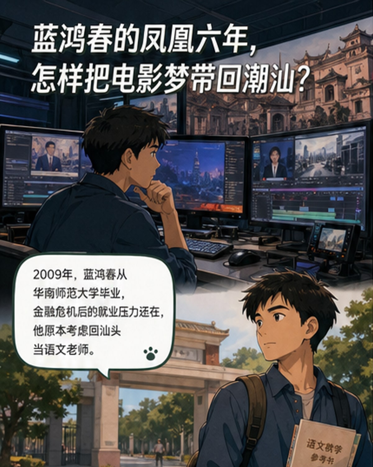 蓝鸿春在凤凰卫视的六年
