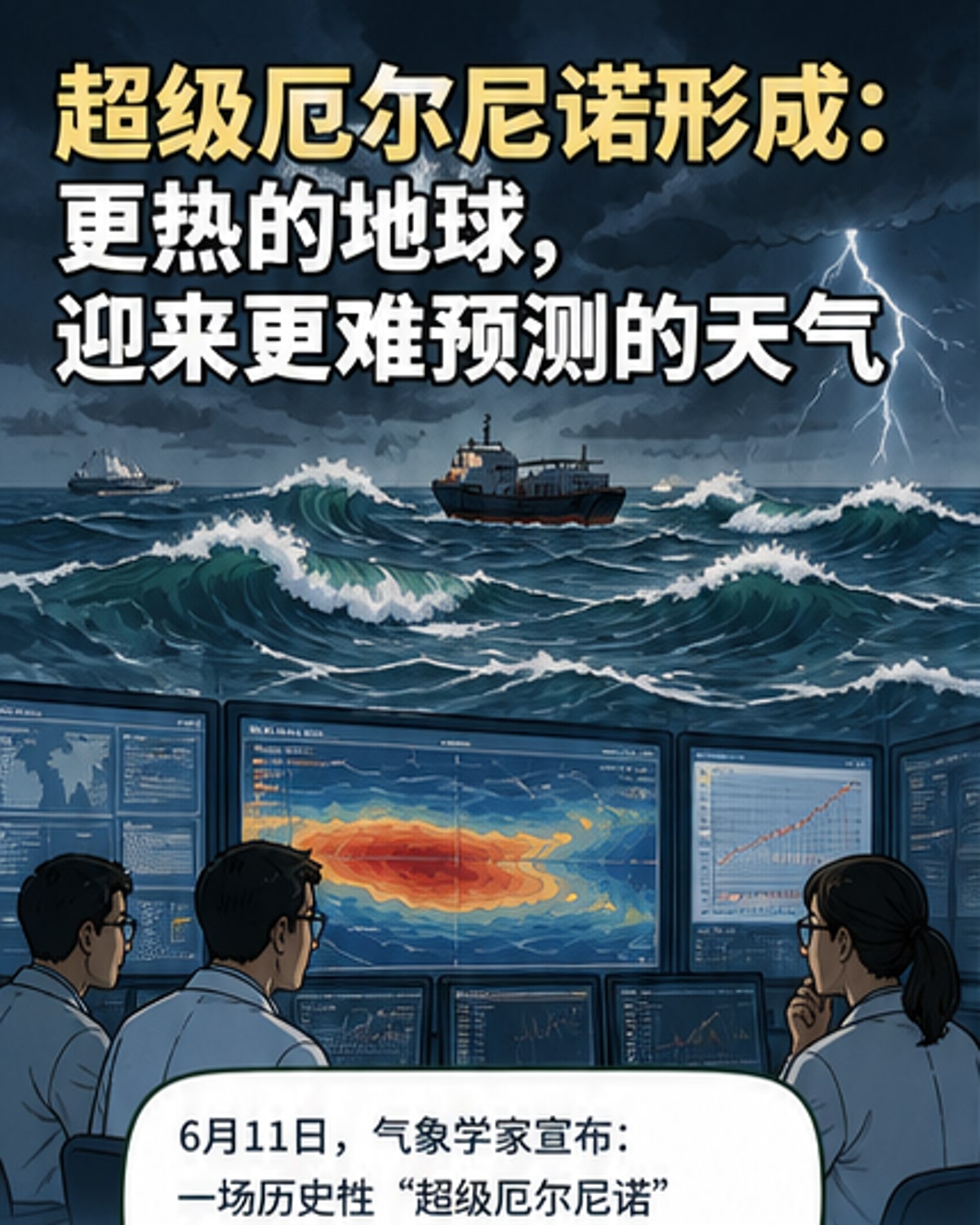 历史性超级厄尔尼诺已形成