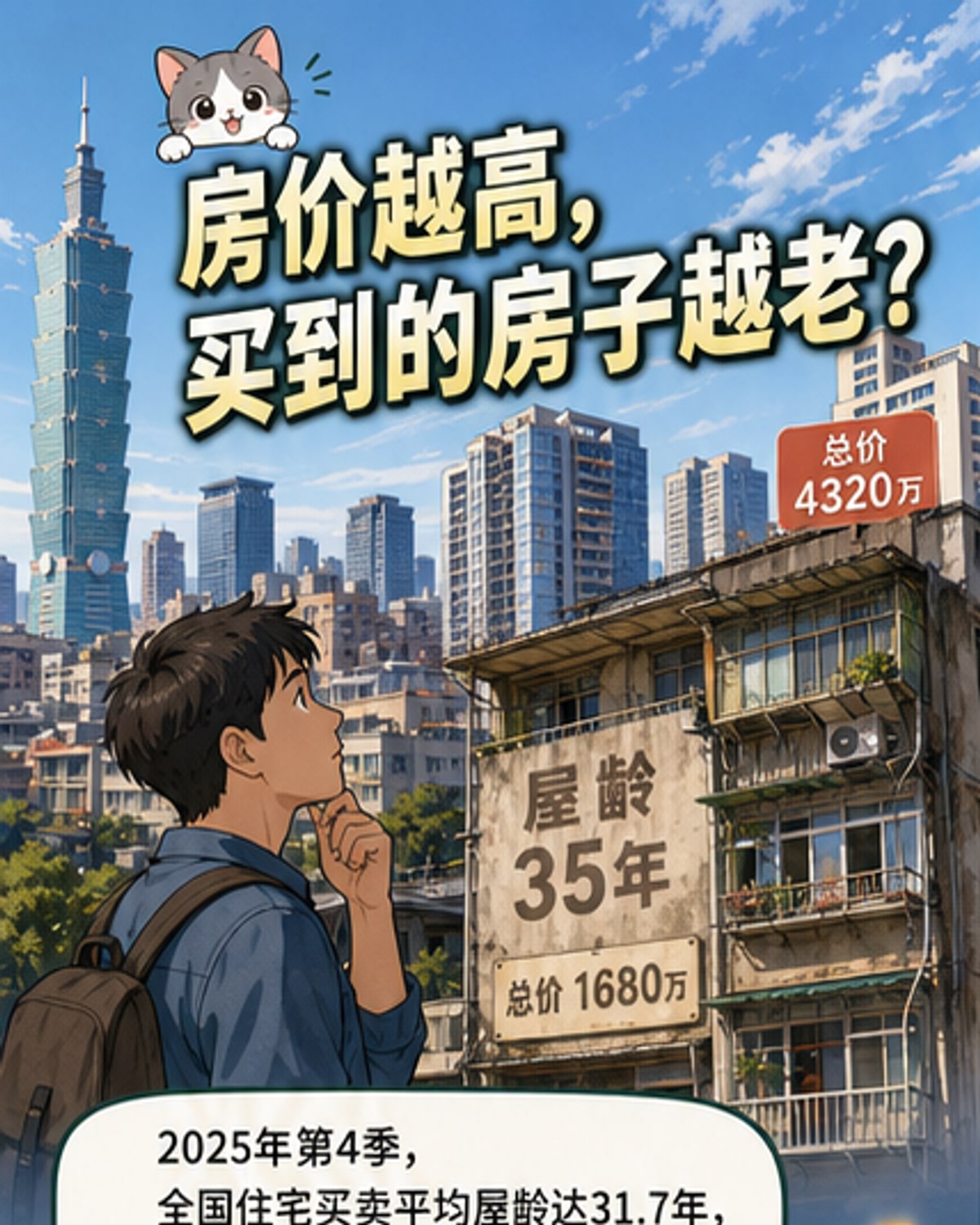 高房價逼退新屋夢