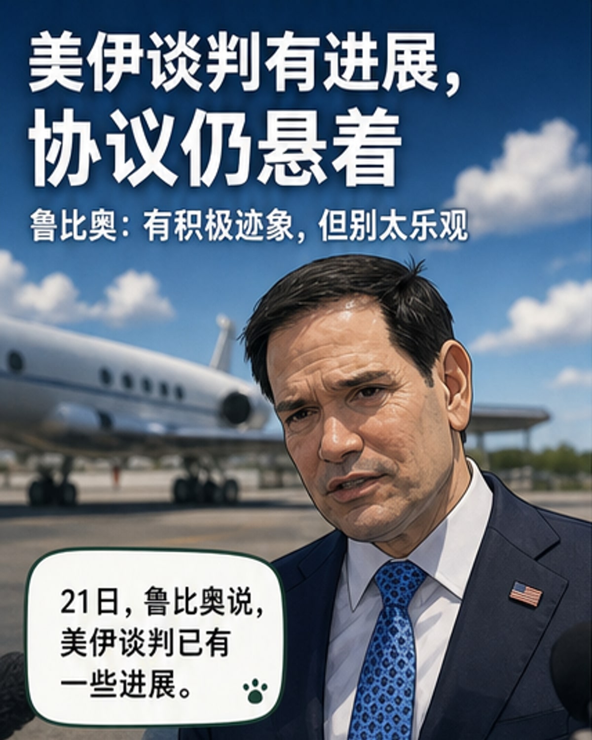 美伊谈判有进展 但协议仍无保证
